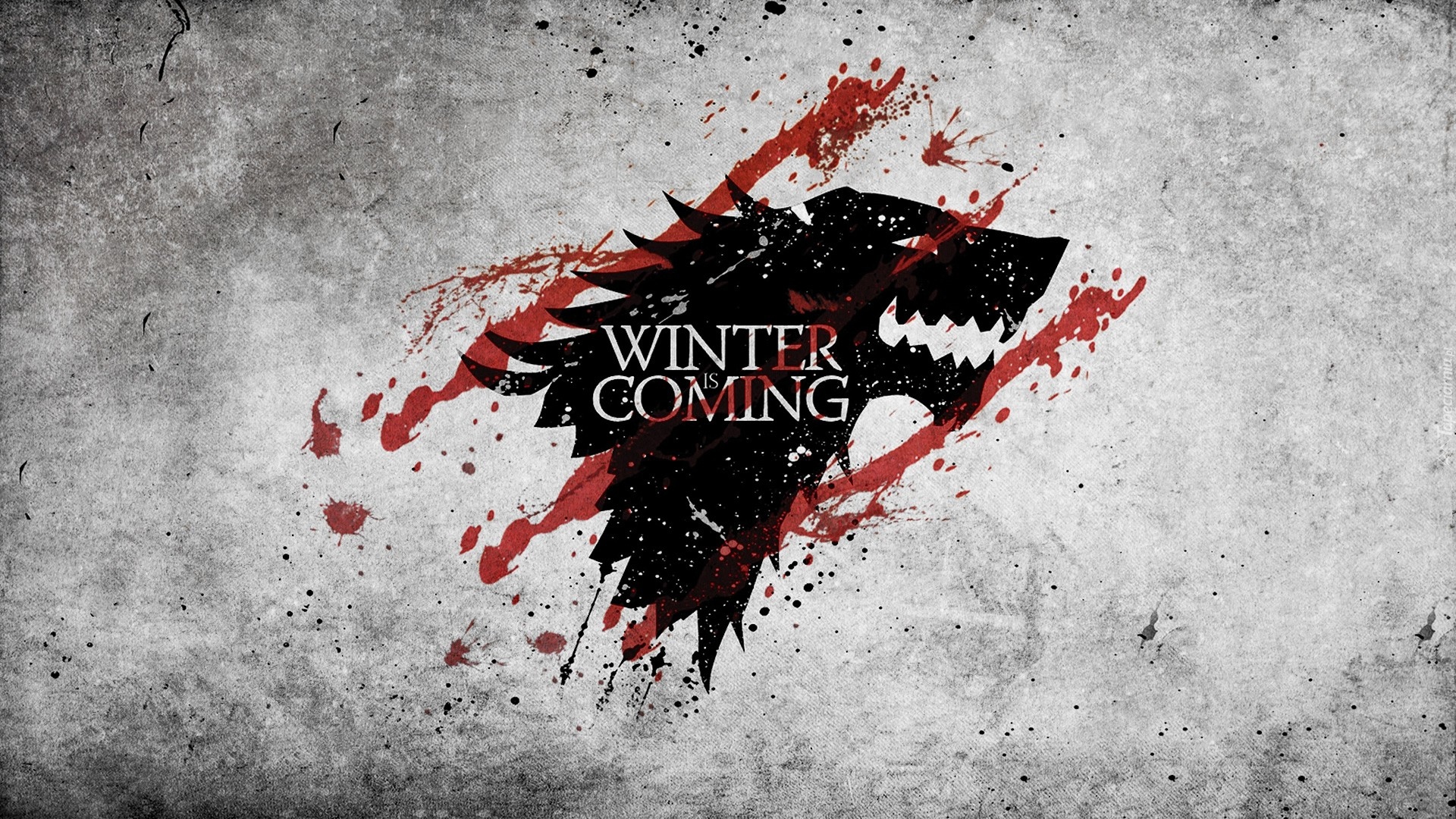 Serial, Gra o tron, Game of Thrones, Wilk, Zima, Winter is coming, Nadchodzi zima