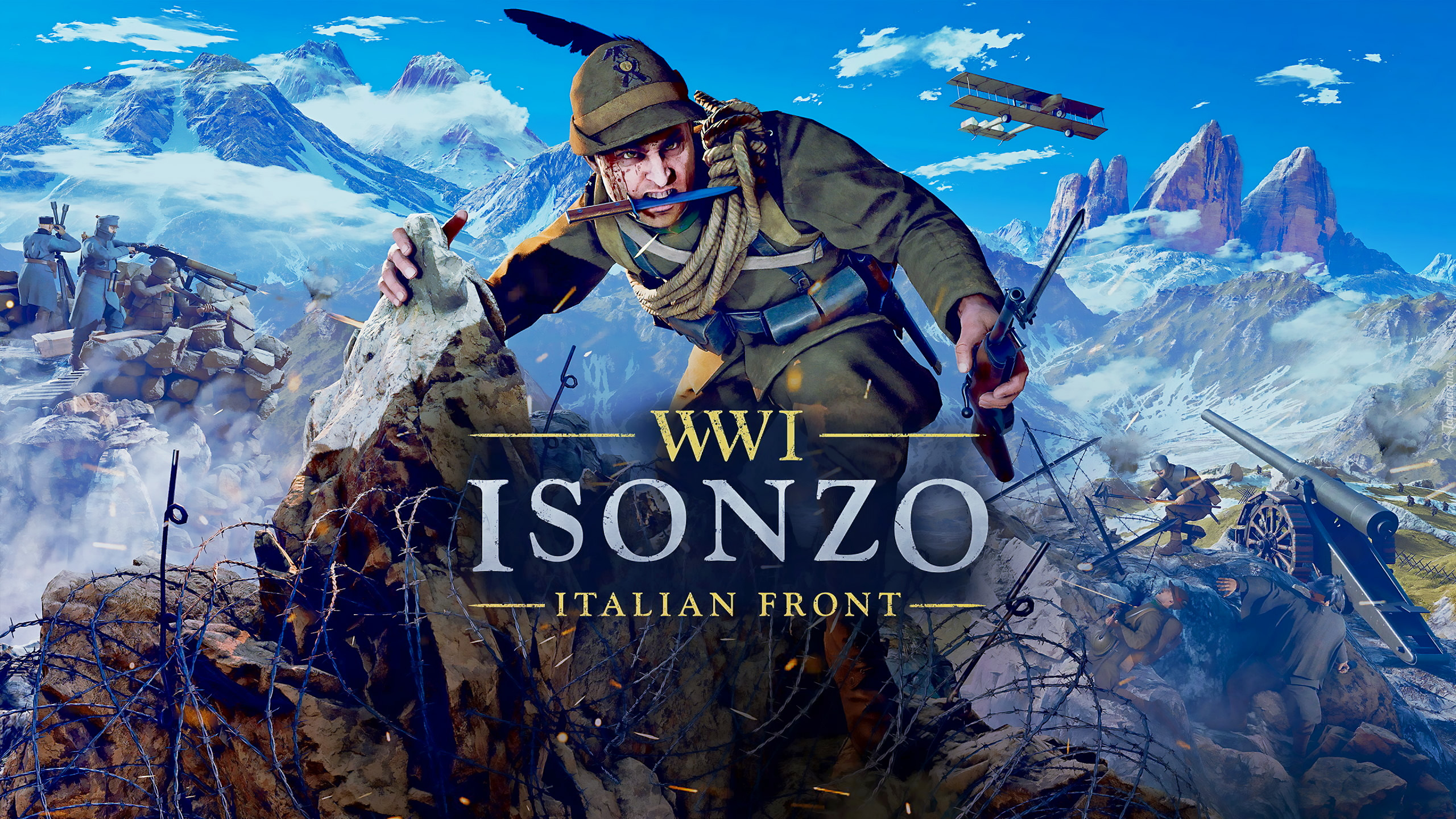 Gra, Isonzo Italian Front, Góry, Żołnierze