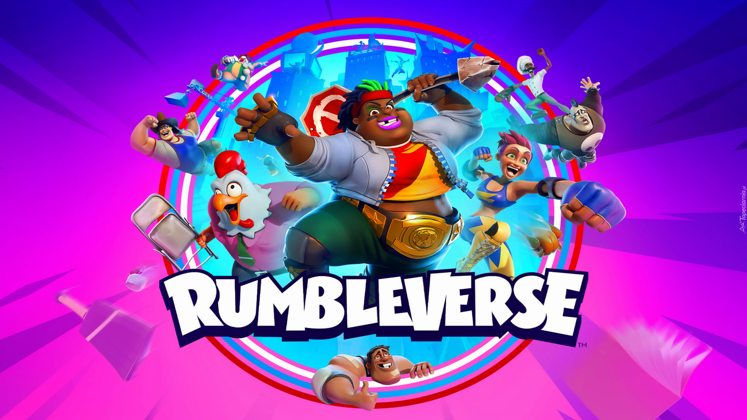 Gra, Rumbleverse, Postacie, Bohaterowie