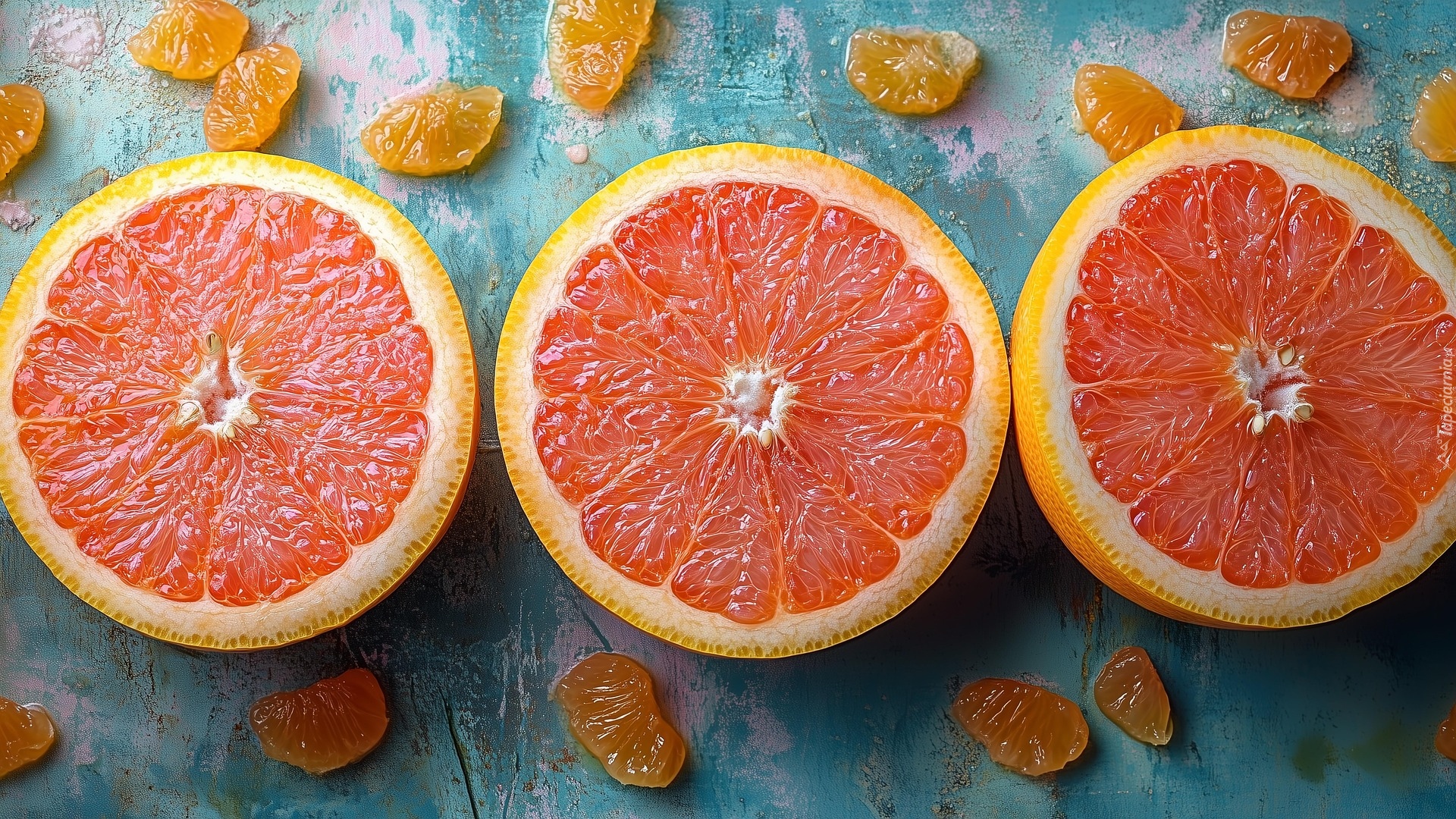 Grejpfrut, Plasterki