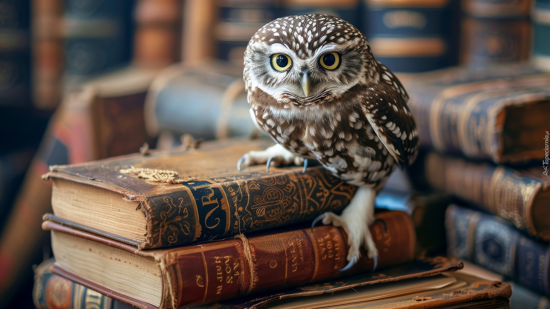 Sowa, Pójdźka, Książki, AI