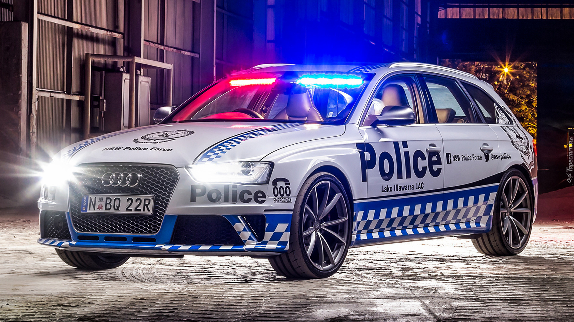 Policyjne, Audi RS4 Avant