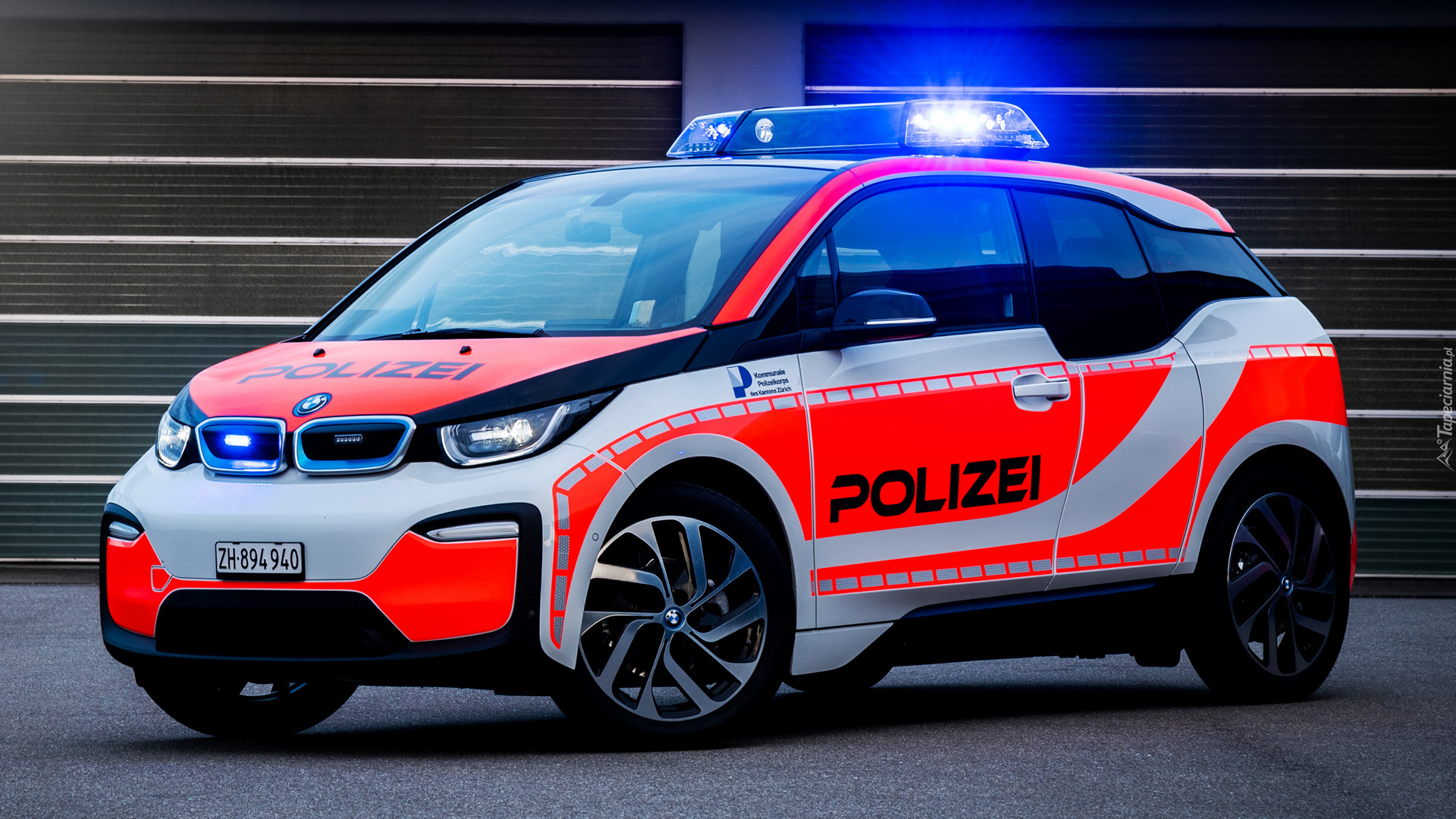 BMW i3, Policyjny samochód