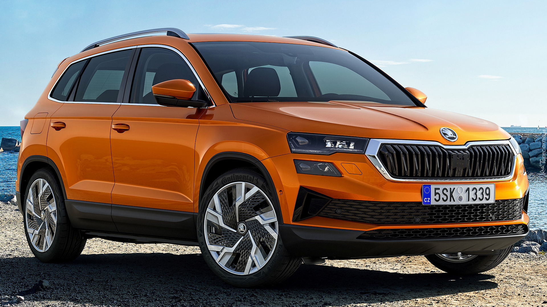 Pomarańczowa, Skoda Karoq