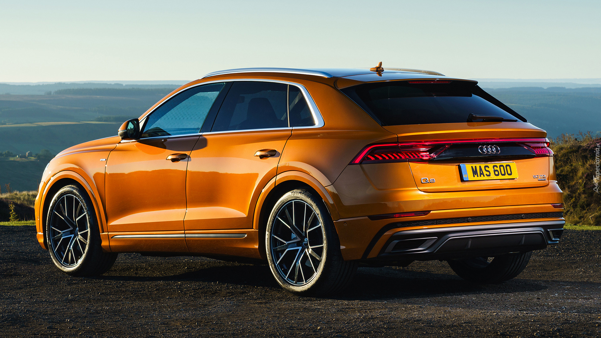 Pomarańczowe, Audi Q8