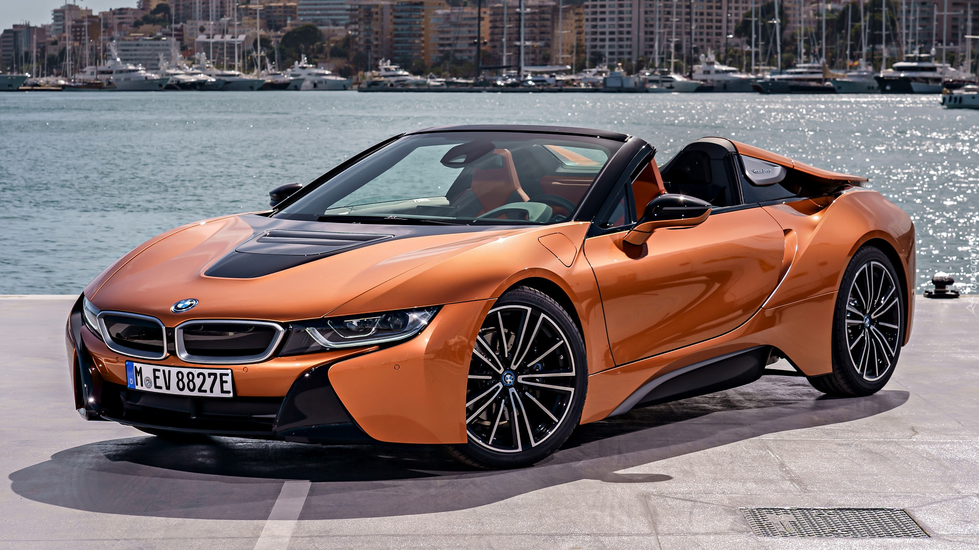 Pomarańczowe, BMW i8