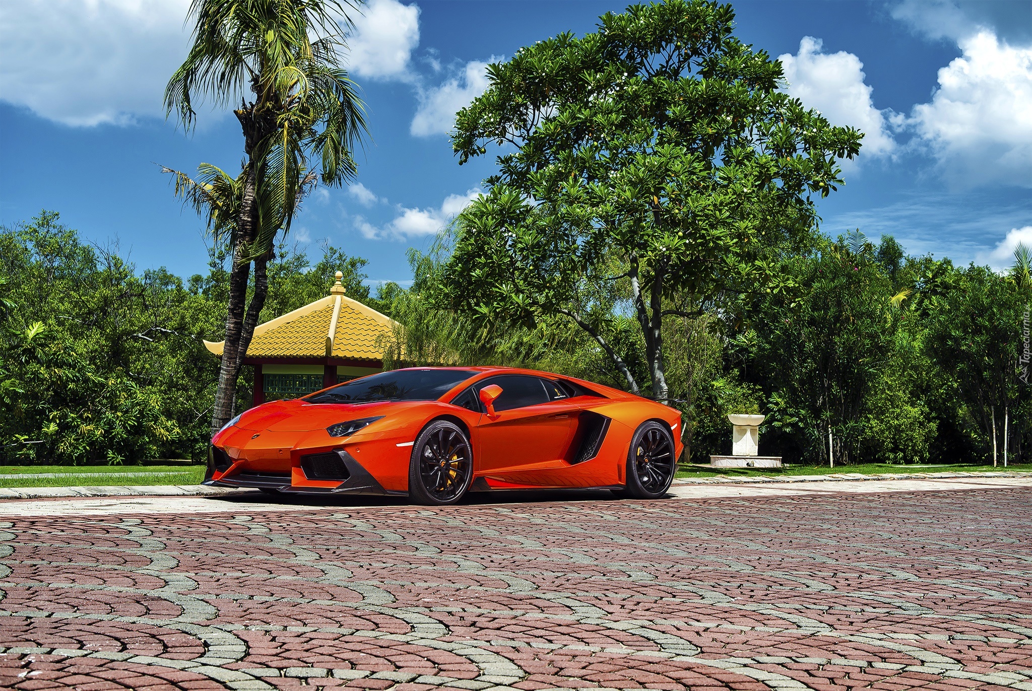 Samochód, Lamborghini, Aventador