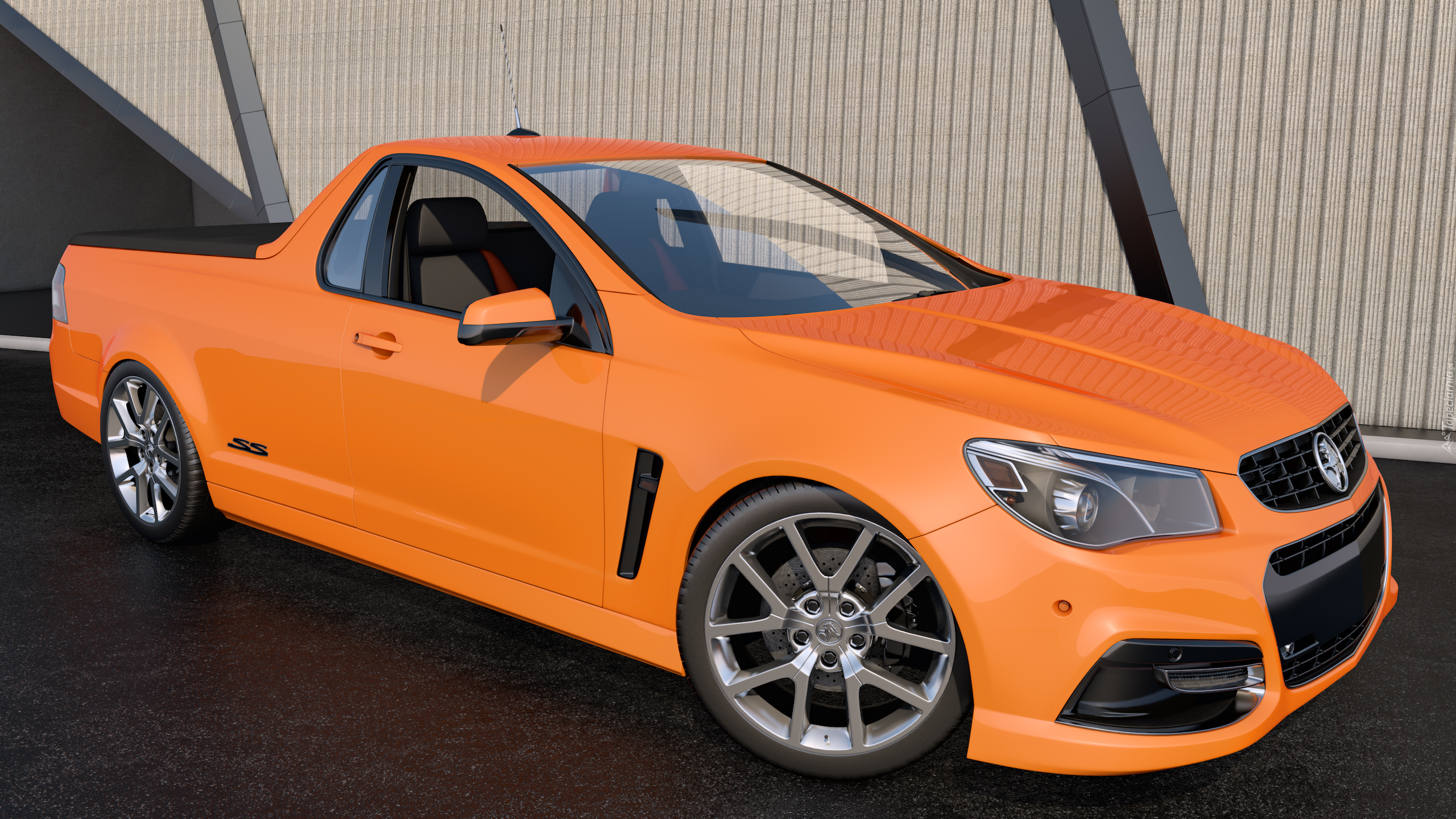 Pomarańczowy, Holden VF Commodore UTE SSV, 2014