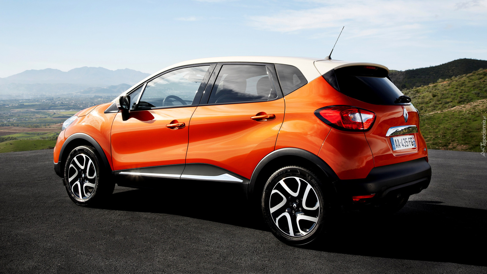 Pomarańczowy, Renault Captur