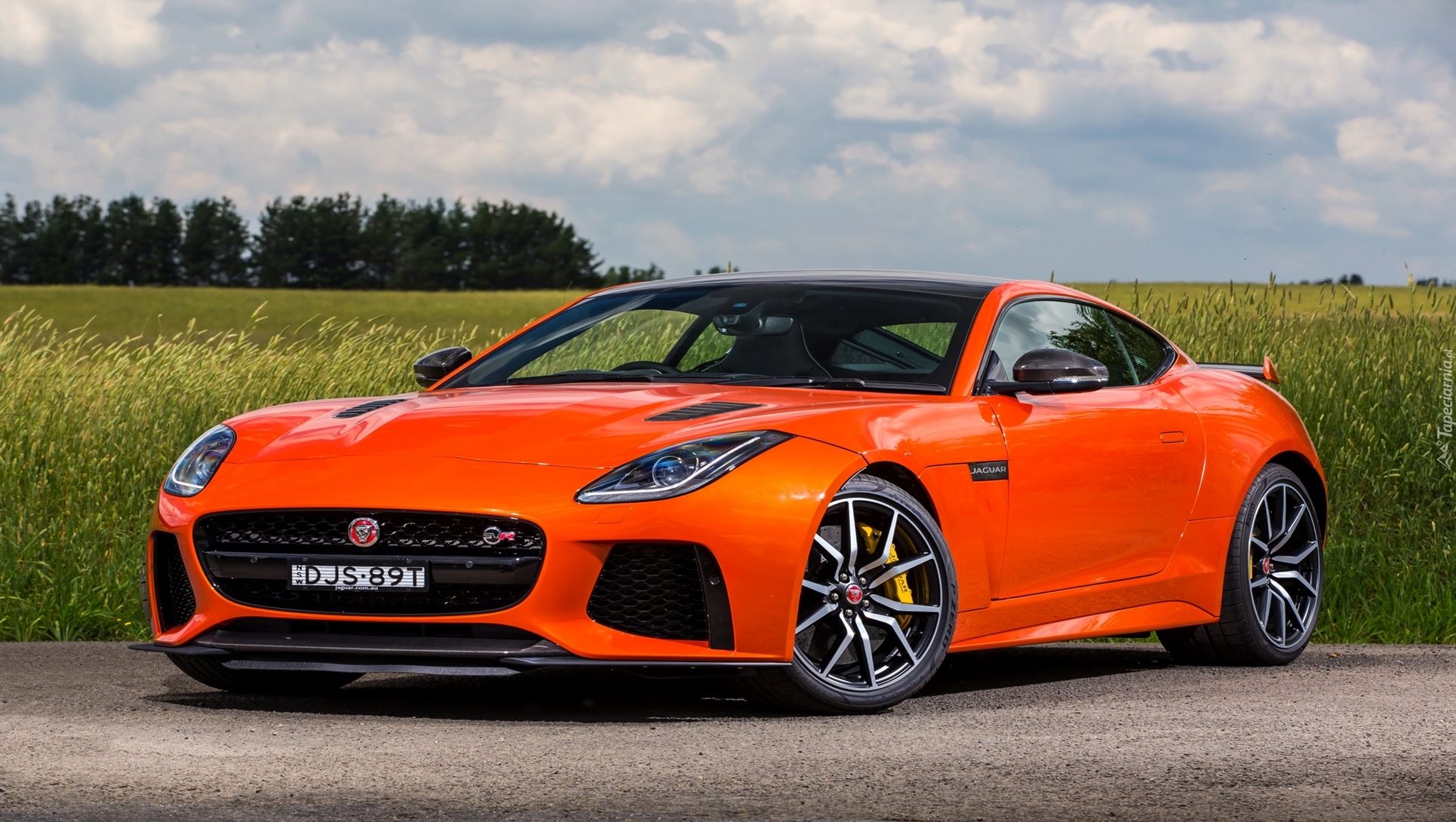 Pomarańczowy, Jaguar F-Type SVR