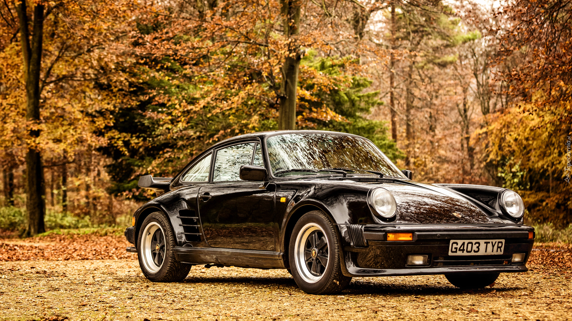 Czarne, Porsche 911 turbo, 930 Limited Edition