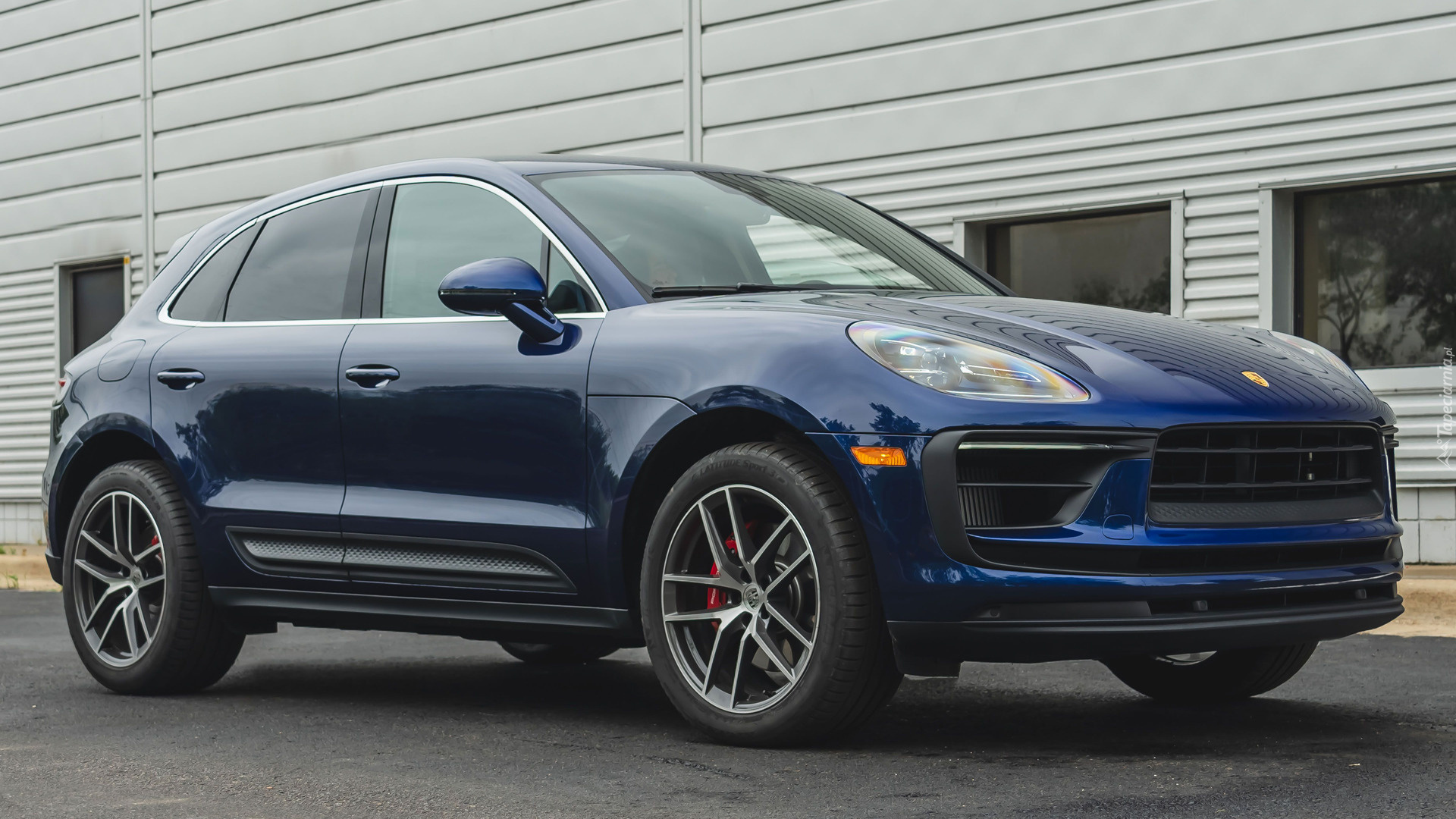 Niebieskie, Porsche Macan S