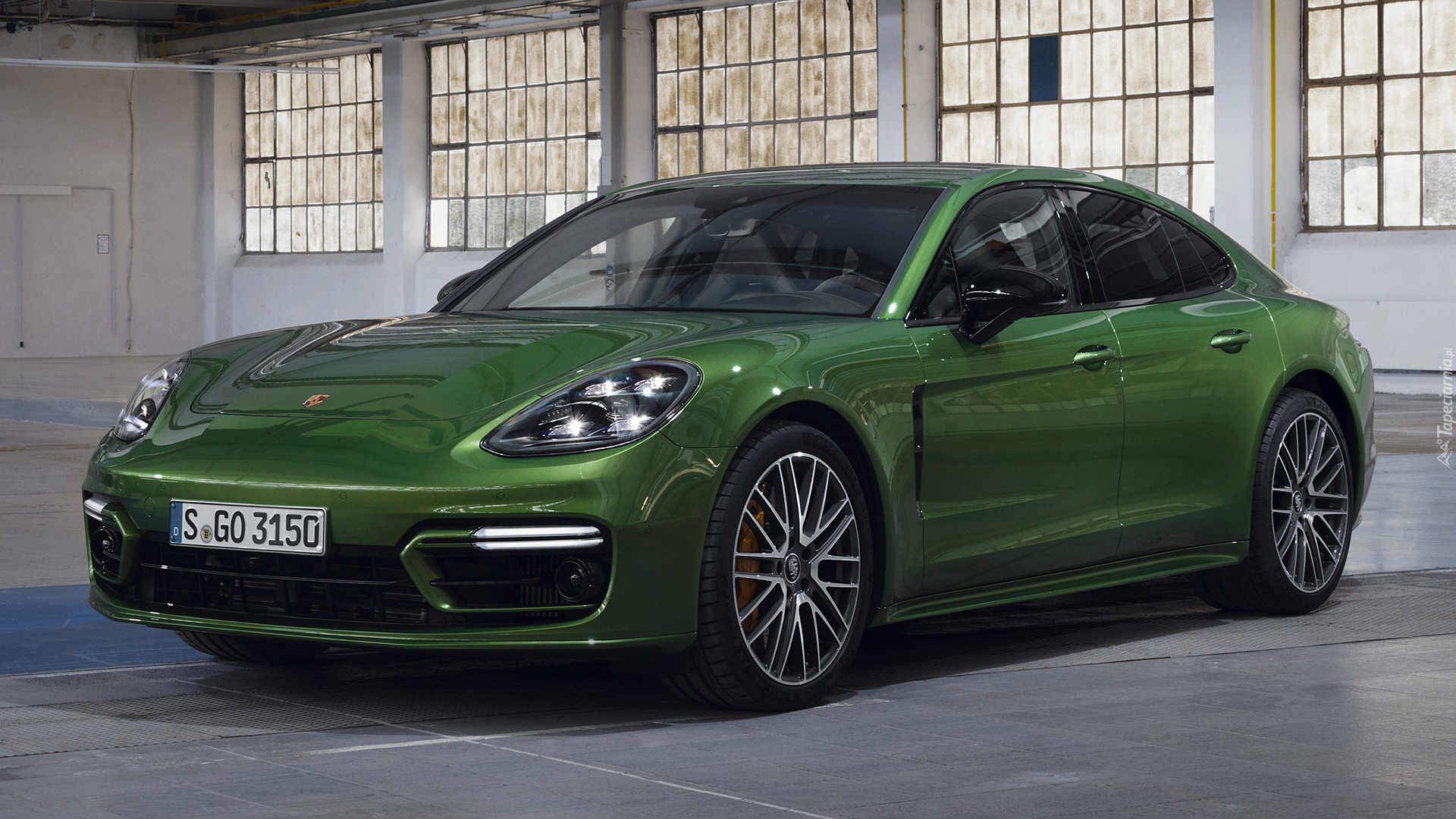 Zielone, Porsche Panamera S