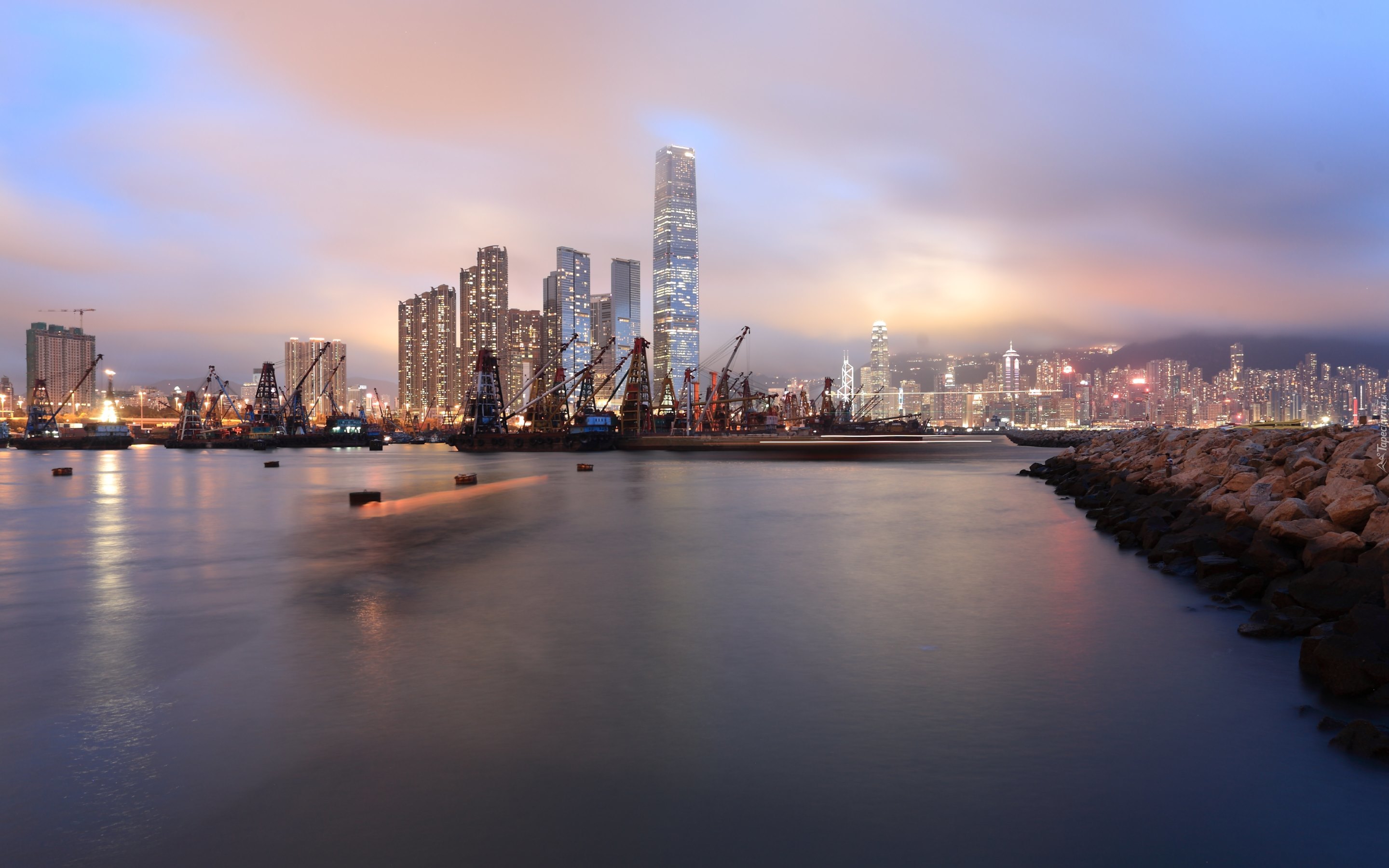 Chiny, Hong Kong, Port