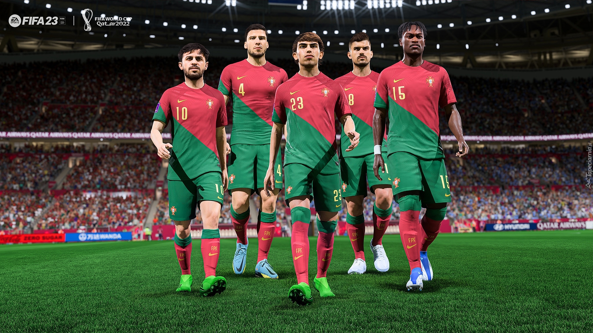 Gra, FIFA 23, Portugalia, Piłkarze, Bernardo Silva, Ruben Dias