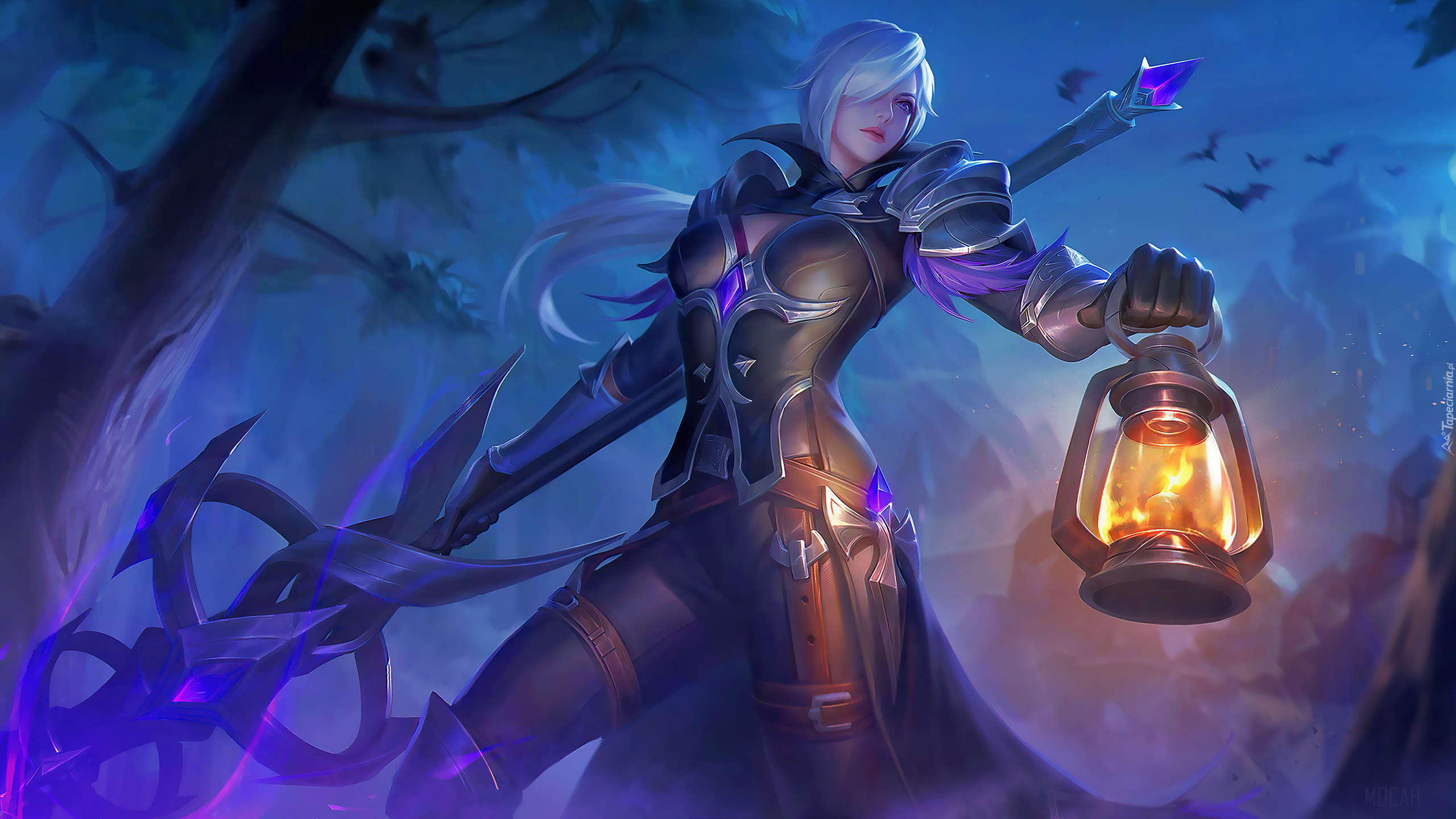Postać Silvanny z gry Mobile Legends Bang Bang 