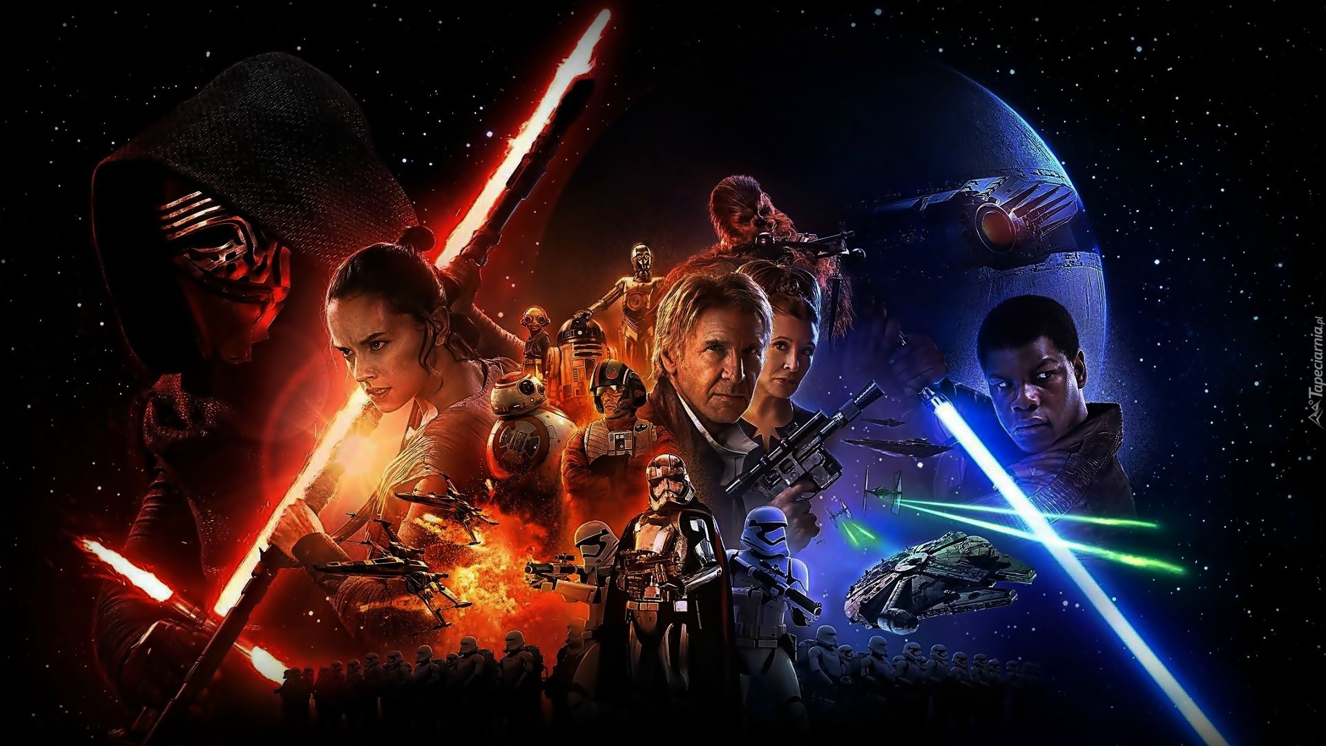 Gwiezdne wojny:Przebudzenie mocy, Star Wars: The Force Awakens,  Postacie