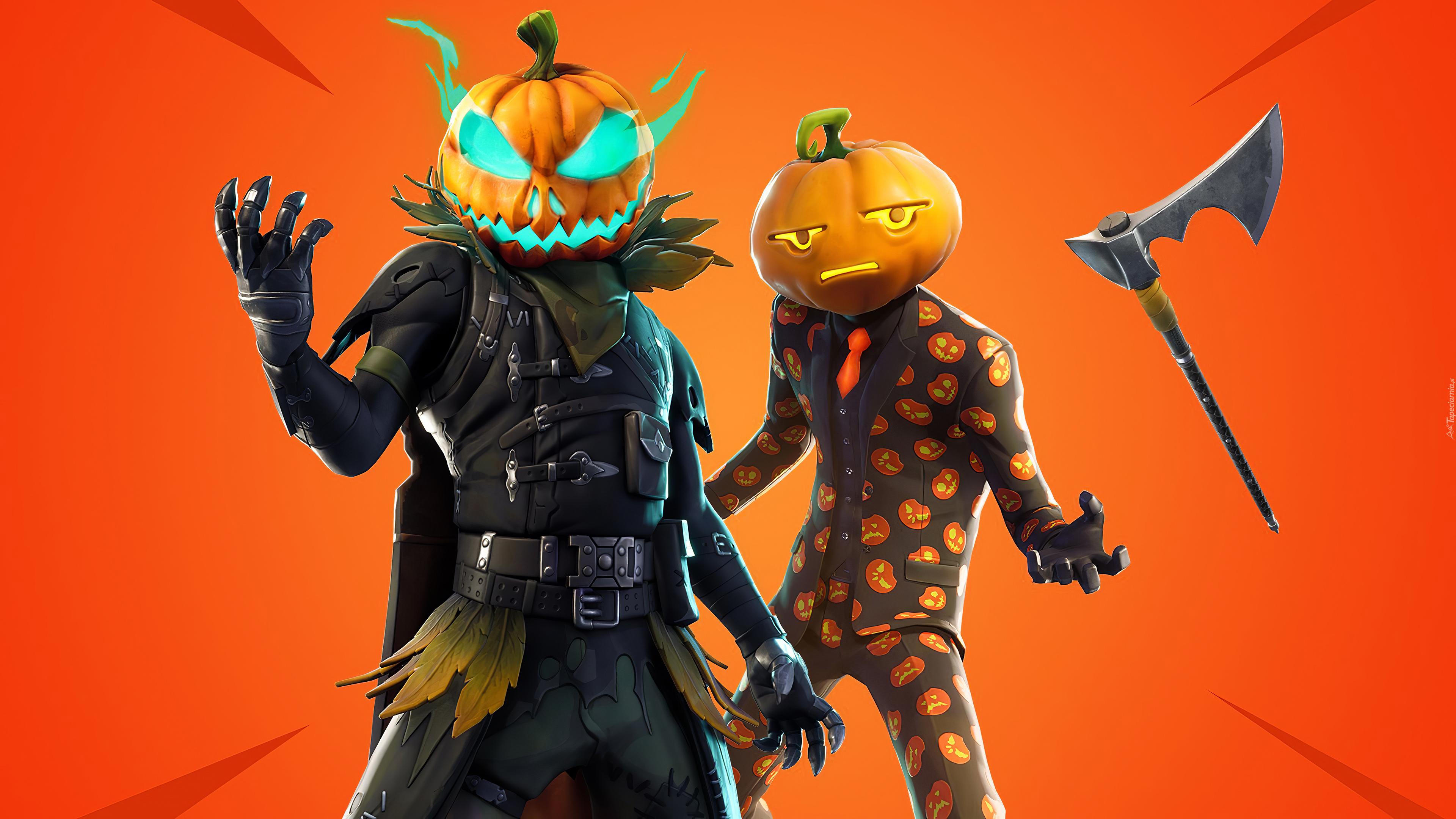 Gra, Fortnite, Halloween, Postacie