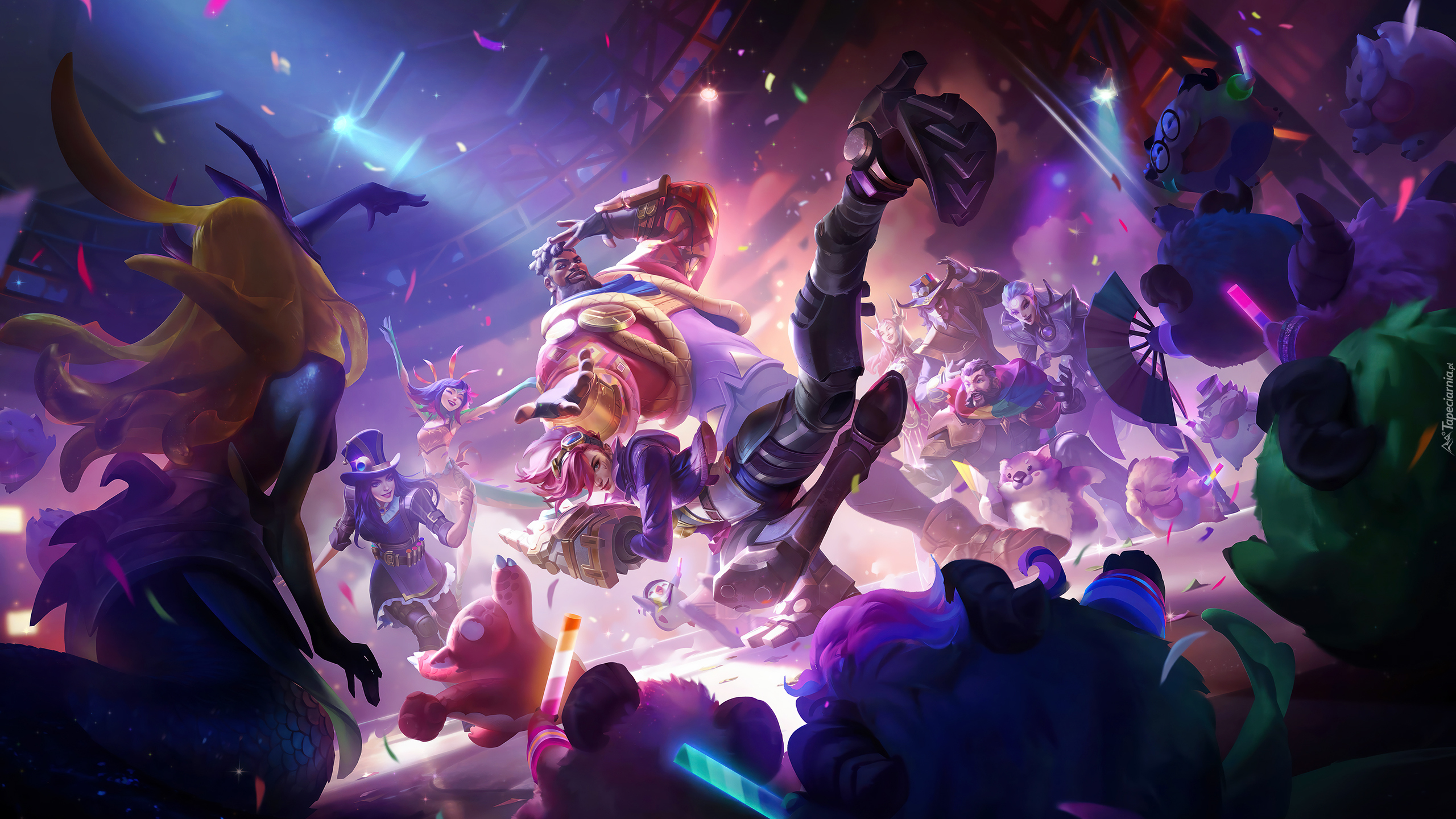 League Of Legends Postacie Na Bota Postacie z gry League of Legends w tańcu