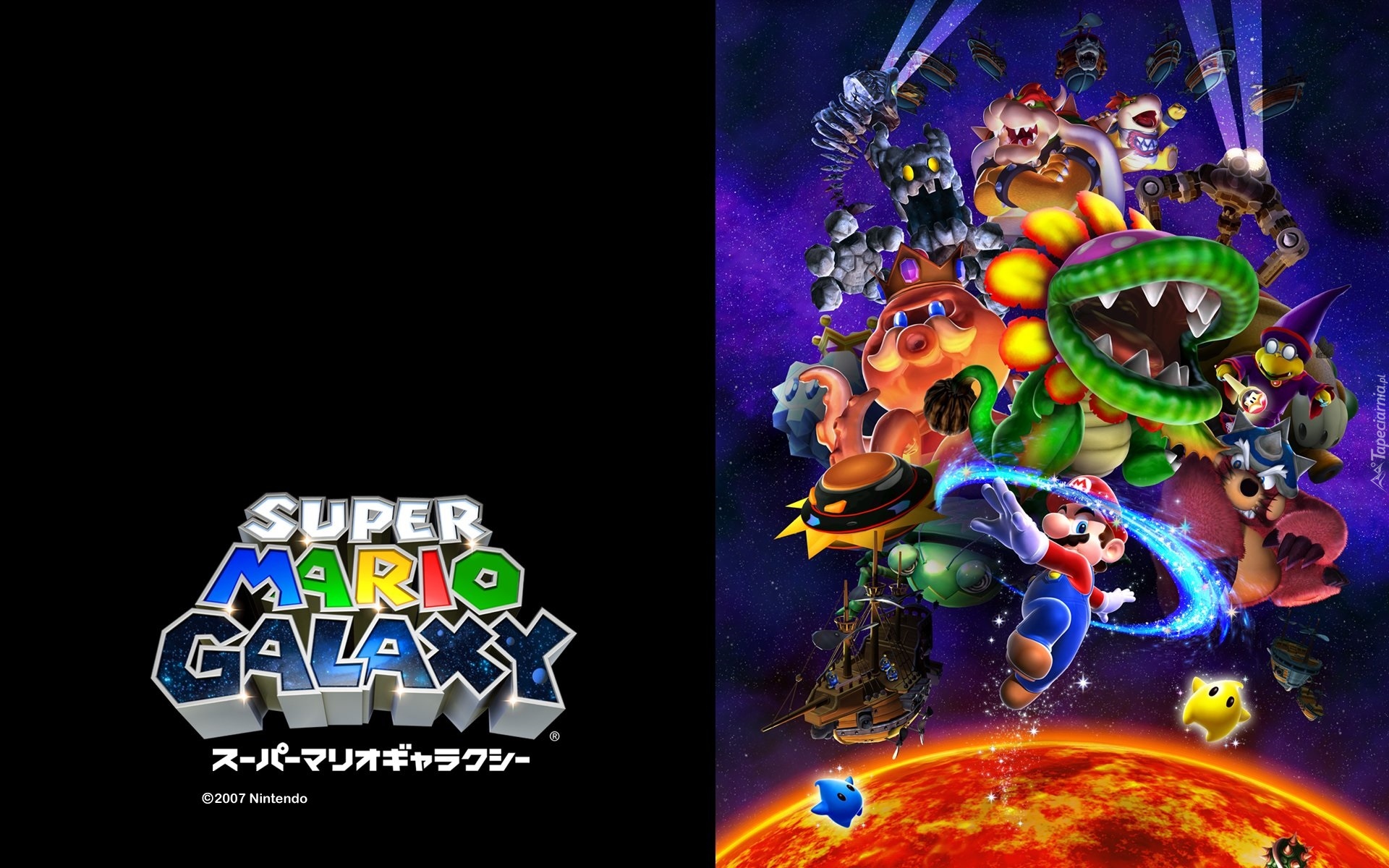 Gra, Super Mario Galaxy, Postacie