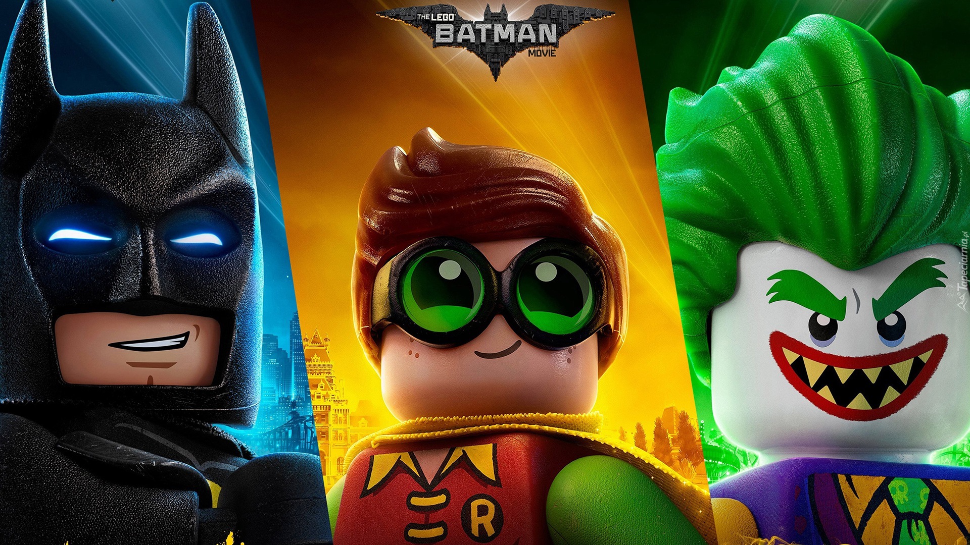 Film animowany, The Lego Batman Movie, LEGO Batman: Film, Batman, Robin, Joker Lego