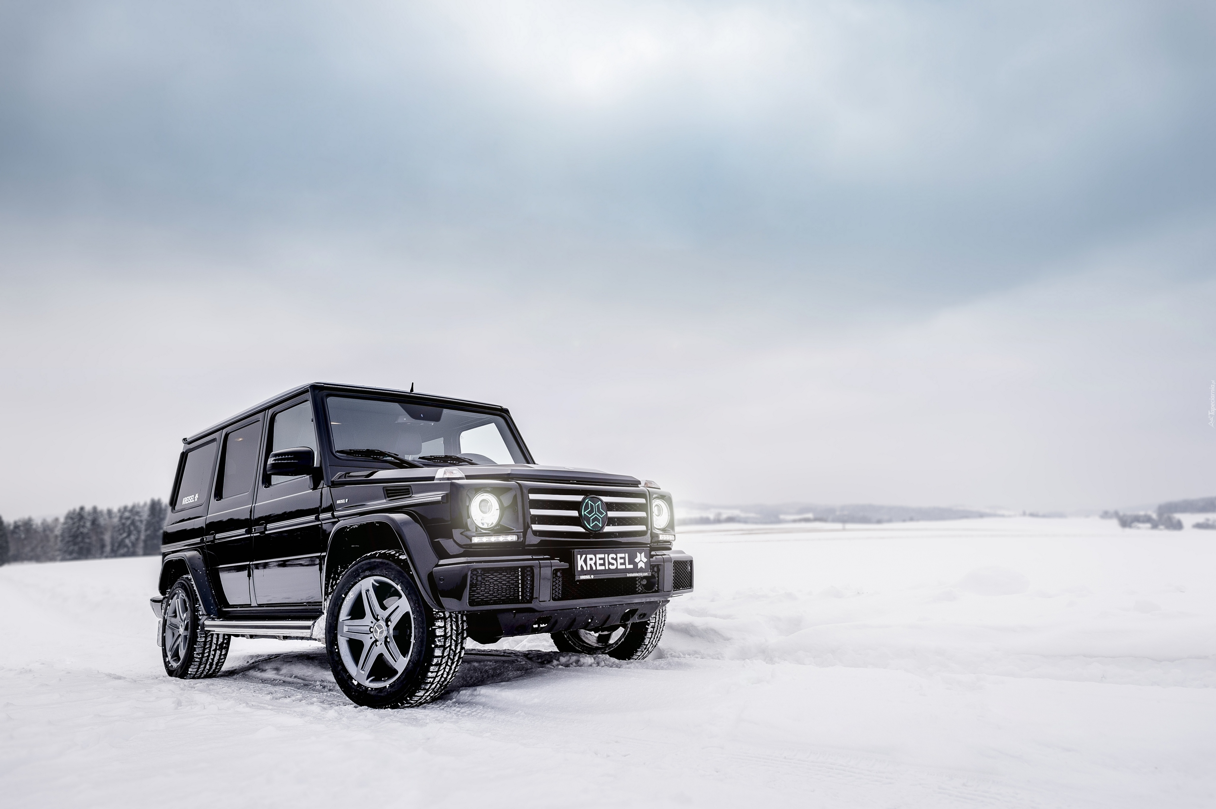 Prototyp, Mercedes G350d, Kreisel G-Class Electric, 2017