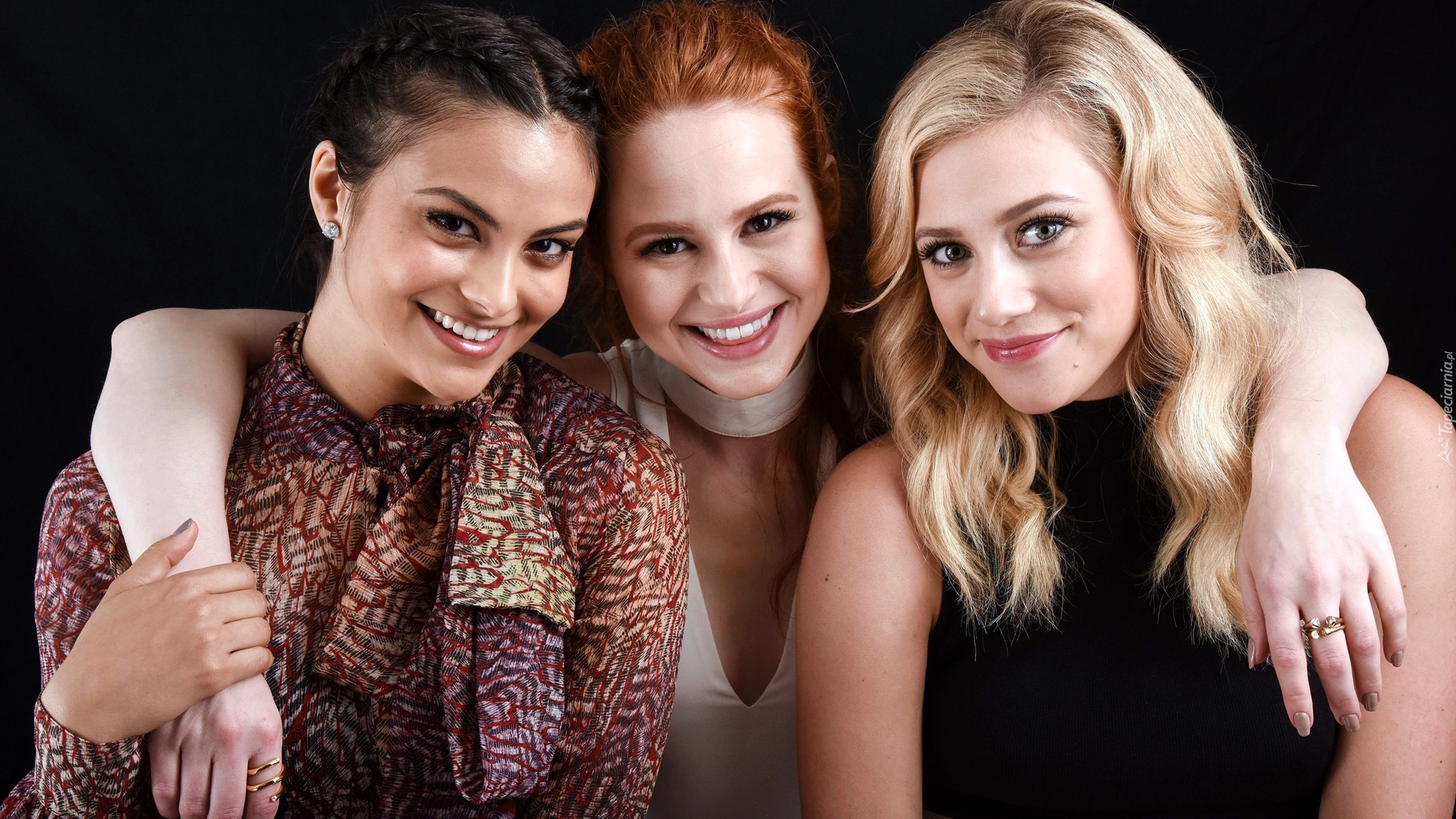 Serial, Riverdale, Kobiety, Przyjaciółki, Camila Mendes - Veronica, Madelaine Petsch - Camila, Lili Reinhart - Betty