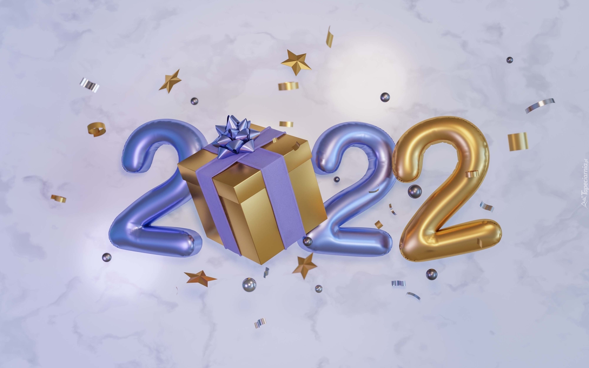 Nowy Rok, 2022, Prezent, Pudełko