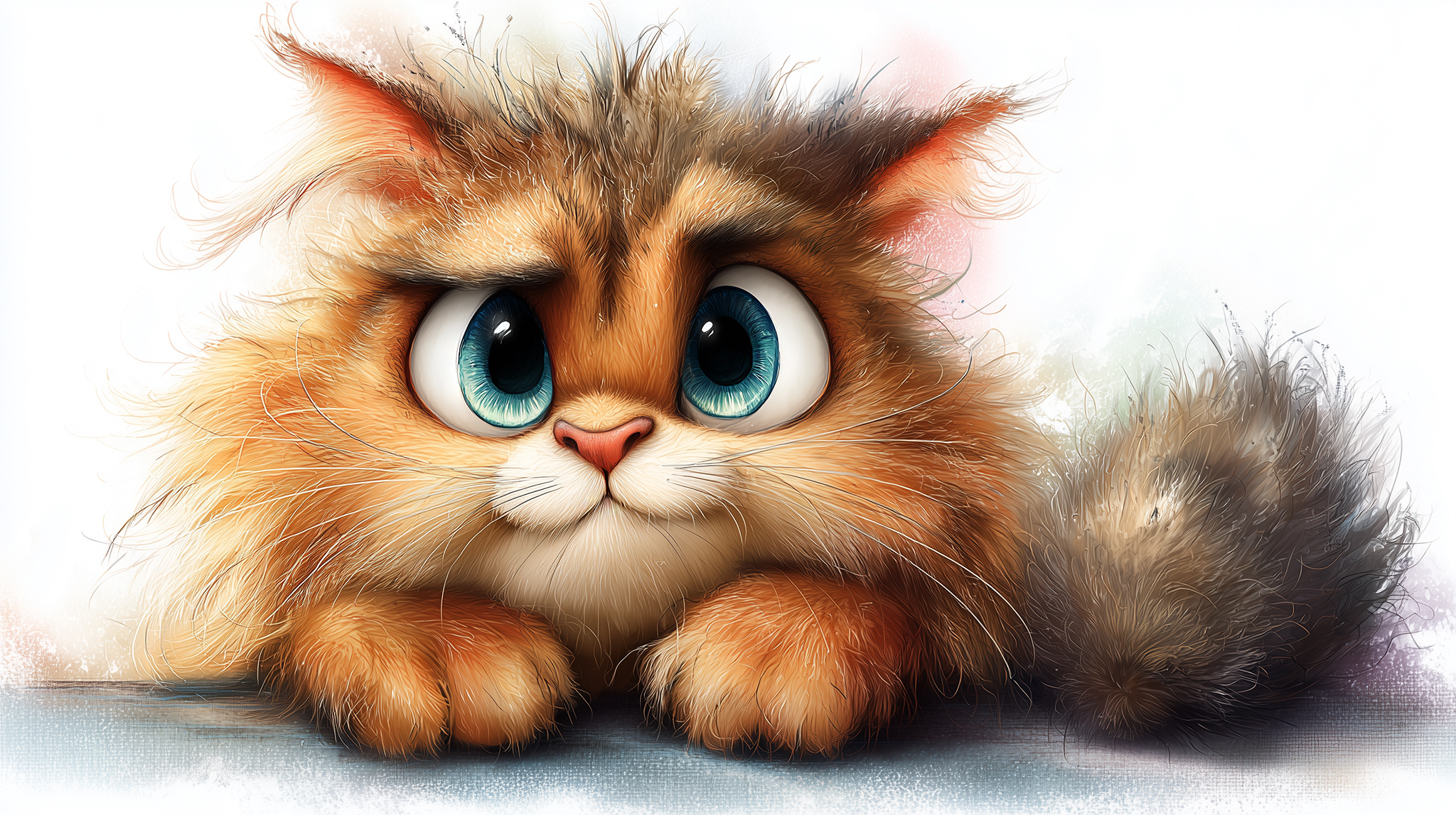 Rudy, Kot, Grafika AI