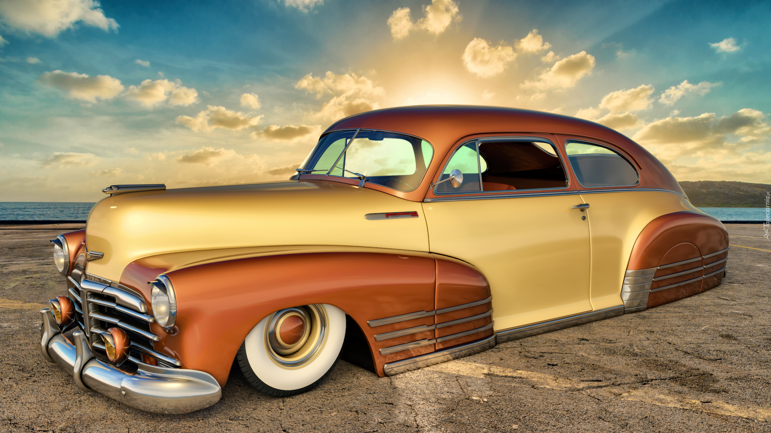 Chevrolet Fleetlline, 1948, Rat Rod