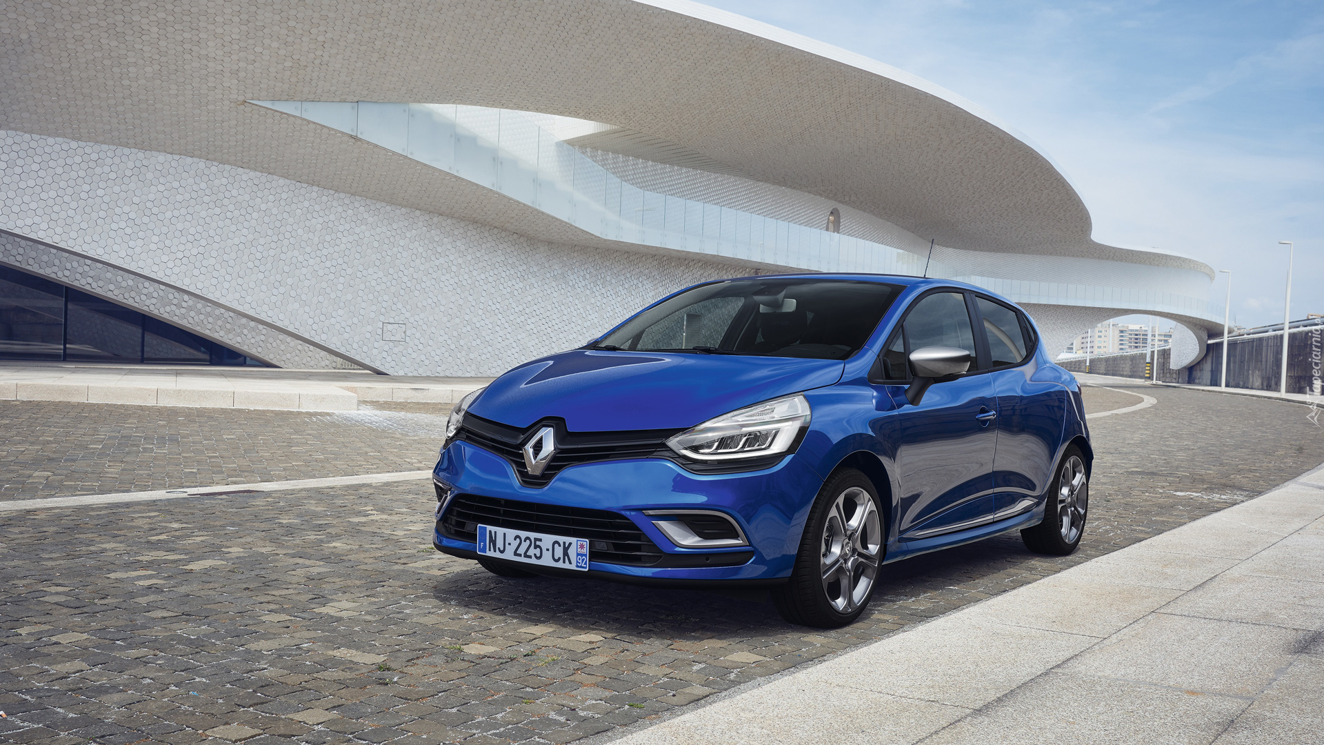 Niebieski, Renault Clio GT Line, 2017