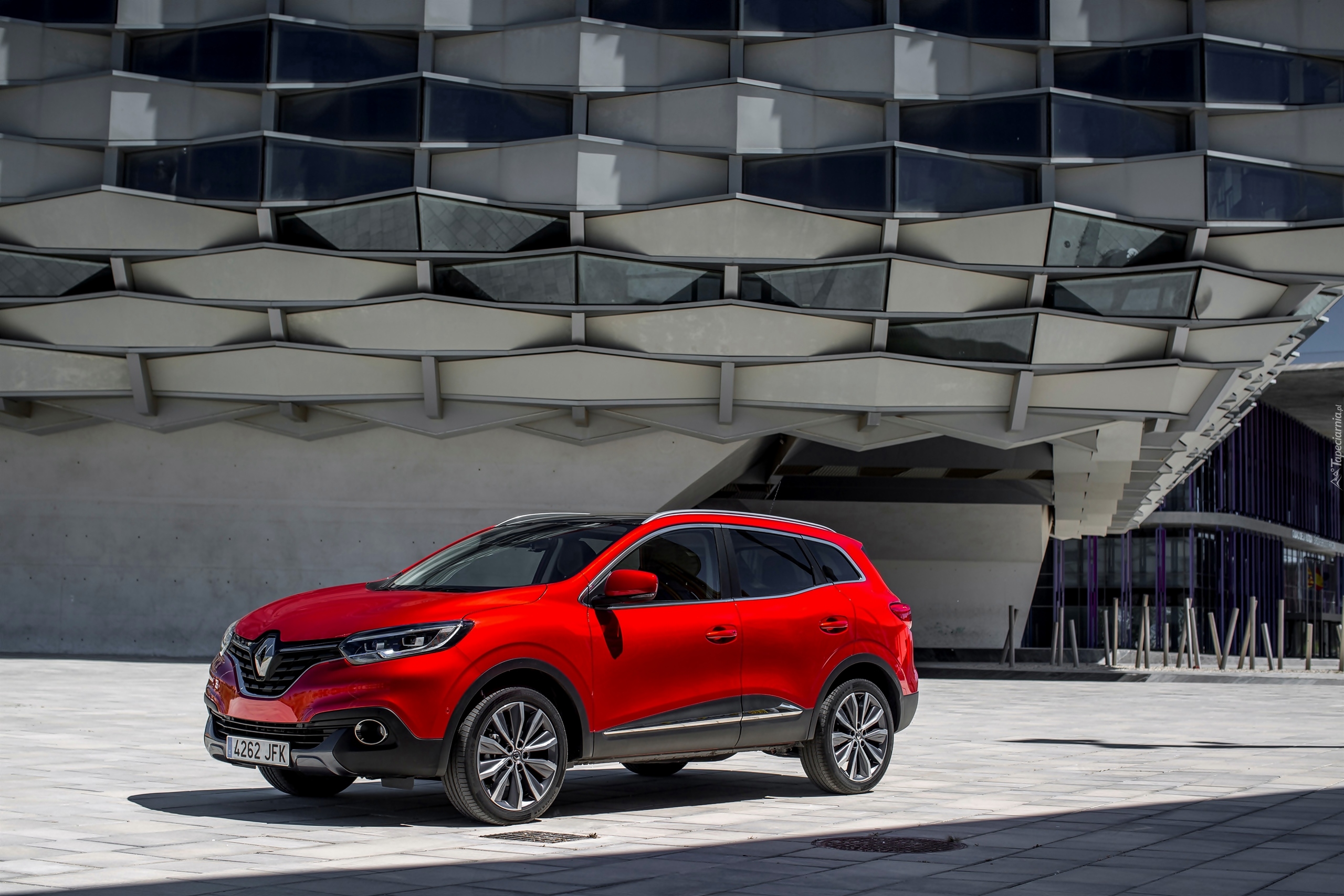 Czerwony, Renault Kadjar Crossover, 2015