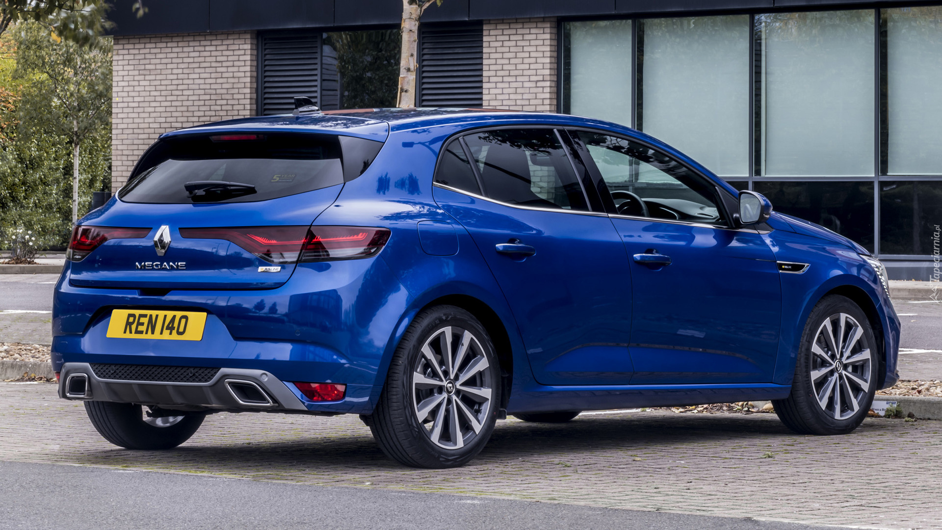 Niebieski, Renault Megane RS, 2020