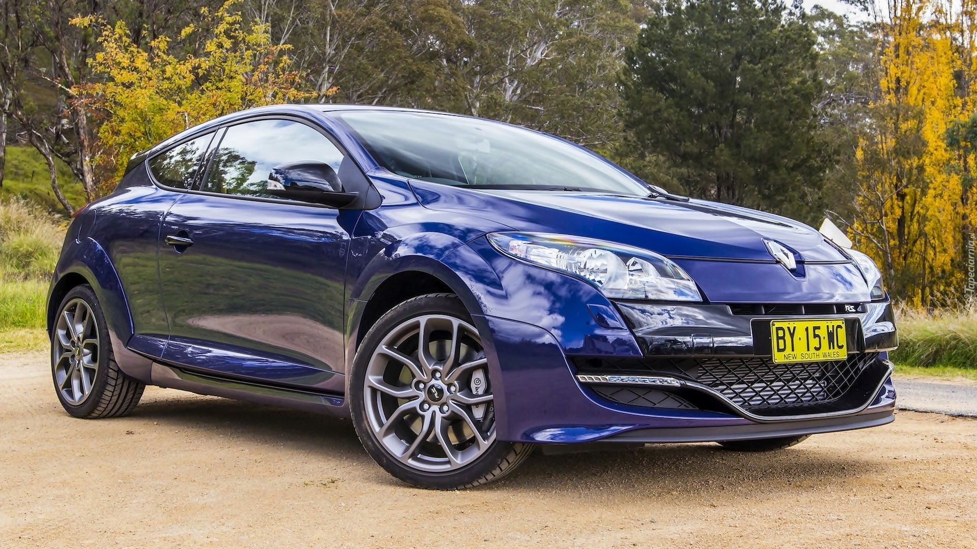 Niebieski, Renault Megane RS 265 Sport