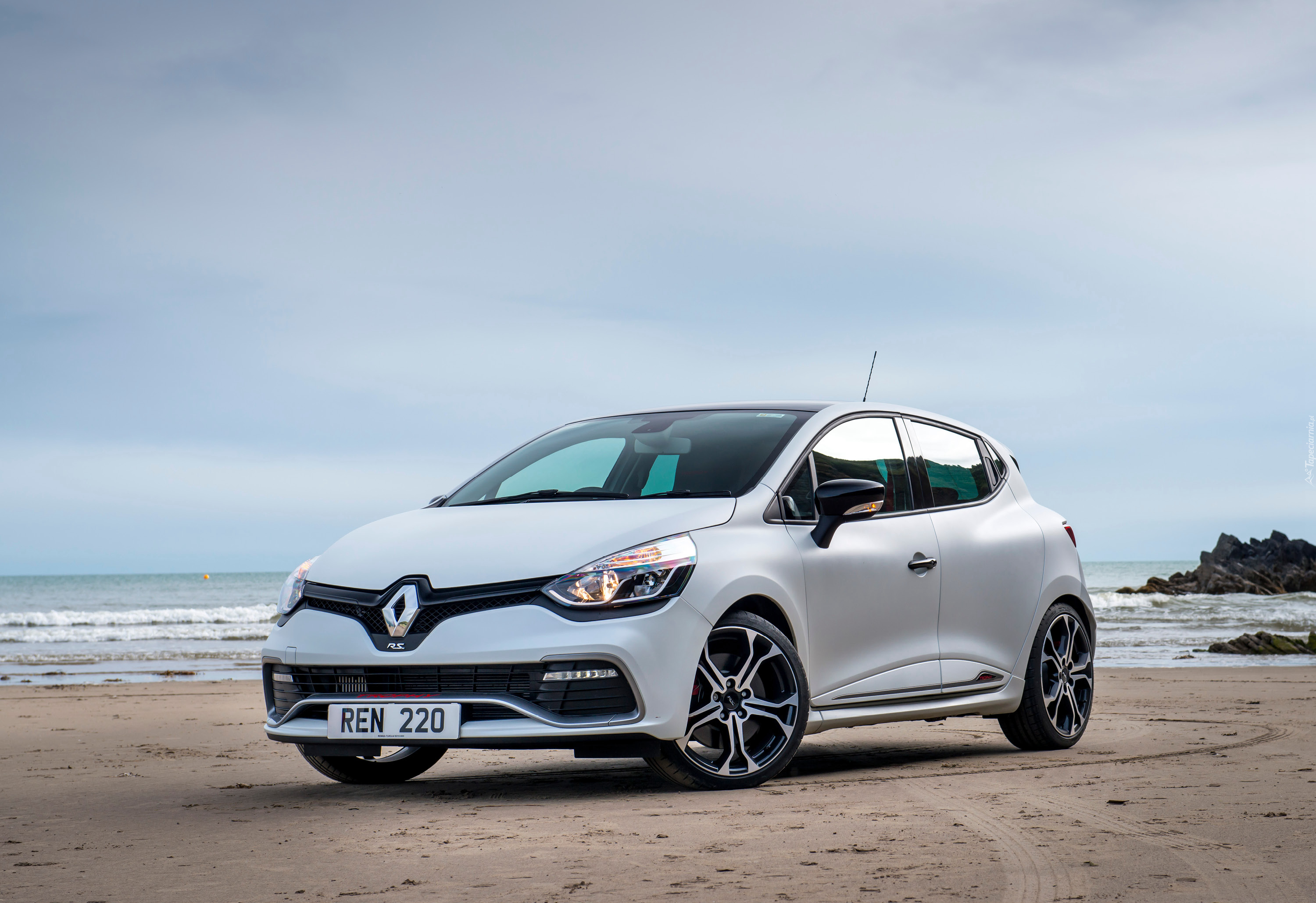 Biały, Renault X98 Clio Renaultsport 220 Trophy, 2016