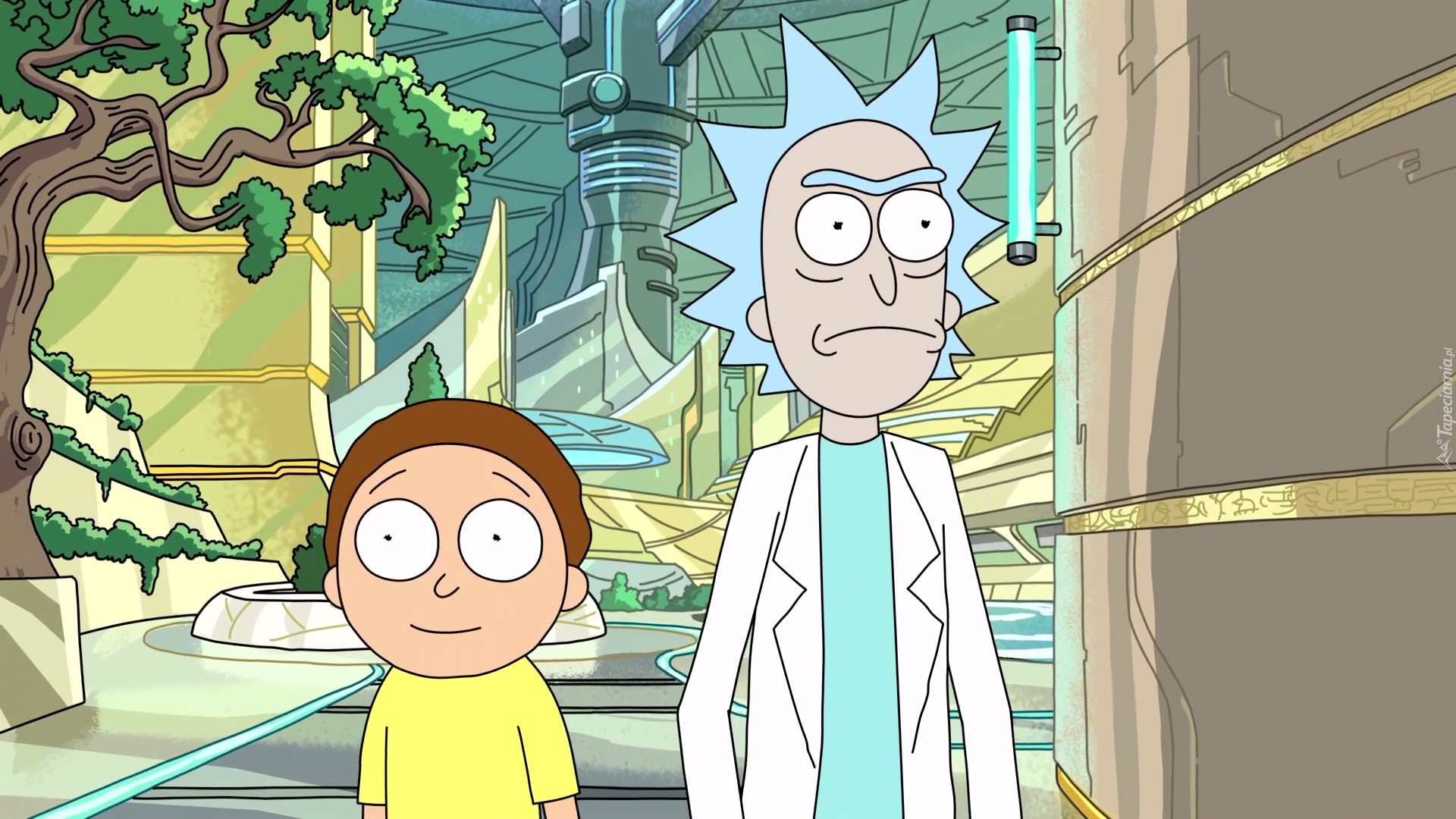 Serial animowany, Rick i Morty, Postacie, Morty Smith, Rick Sanchez Rick i Morty