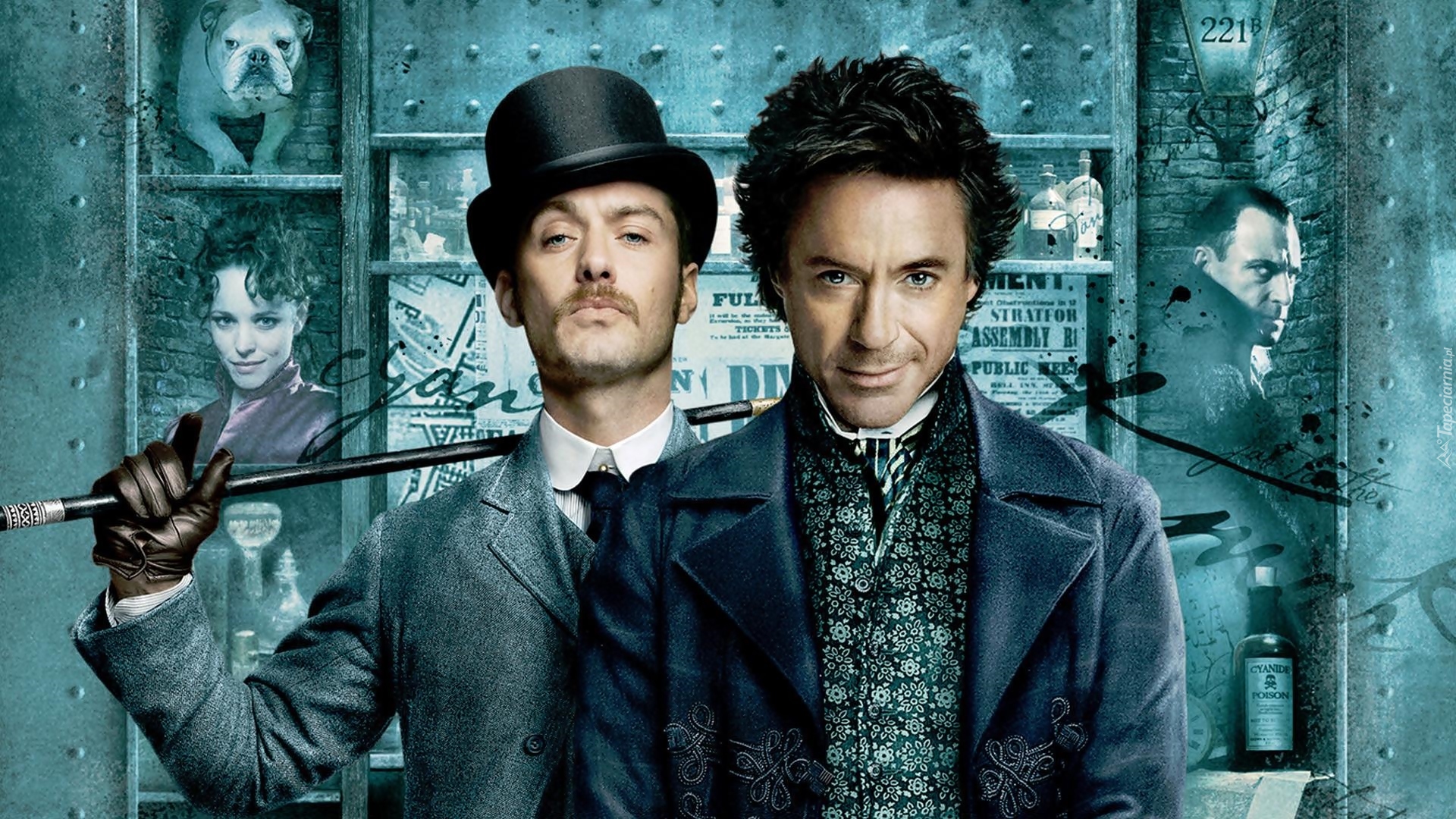 Film, Sherlock Holmes, Jude Law, Robert Downey Jr.