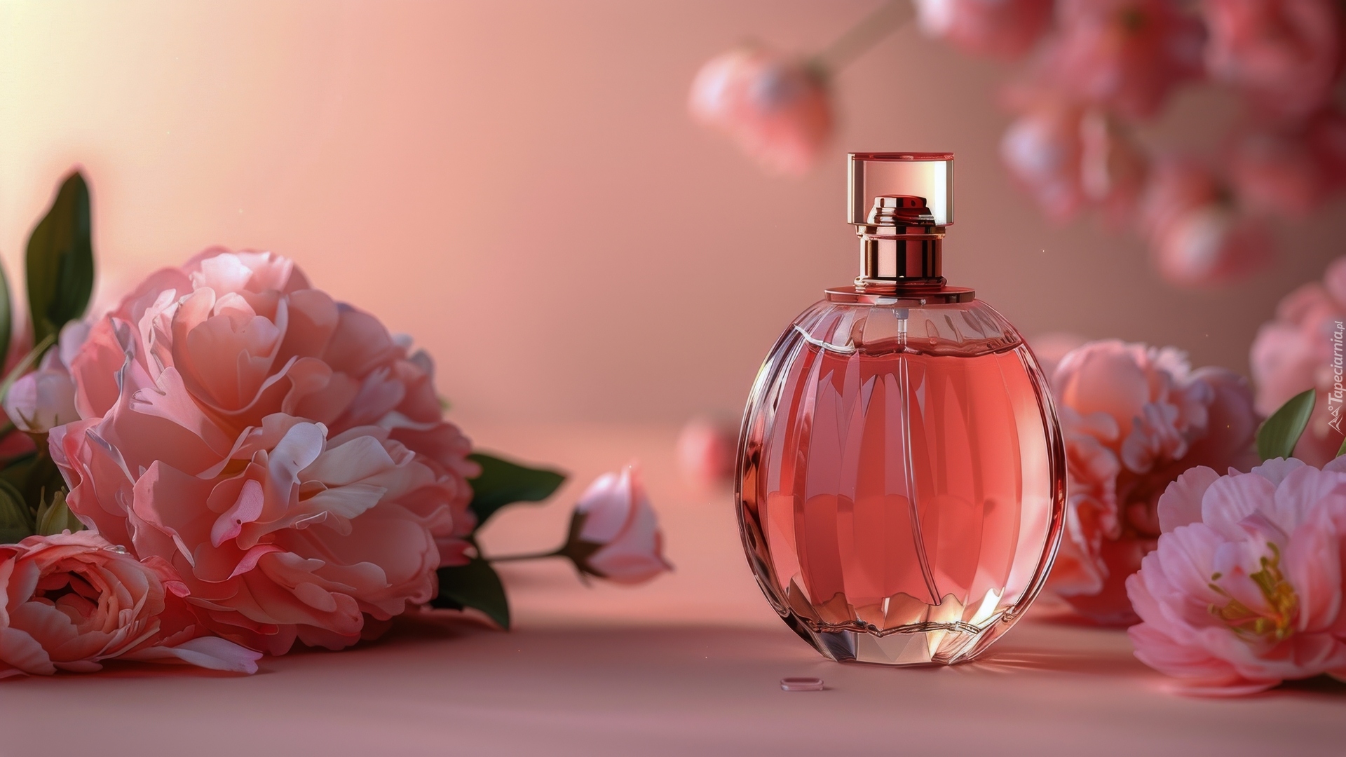 Perfumy, Flakon, Kwiaty