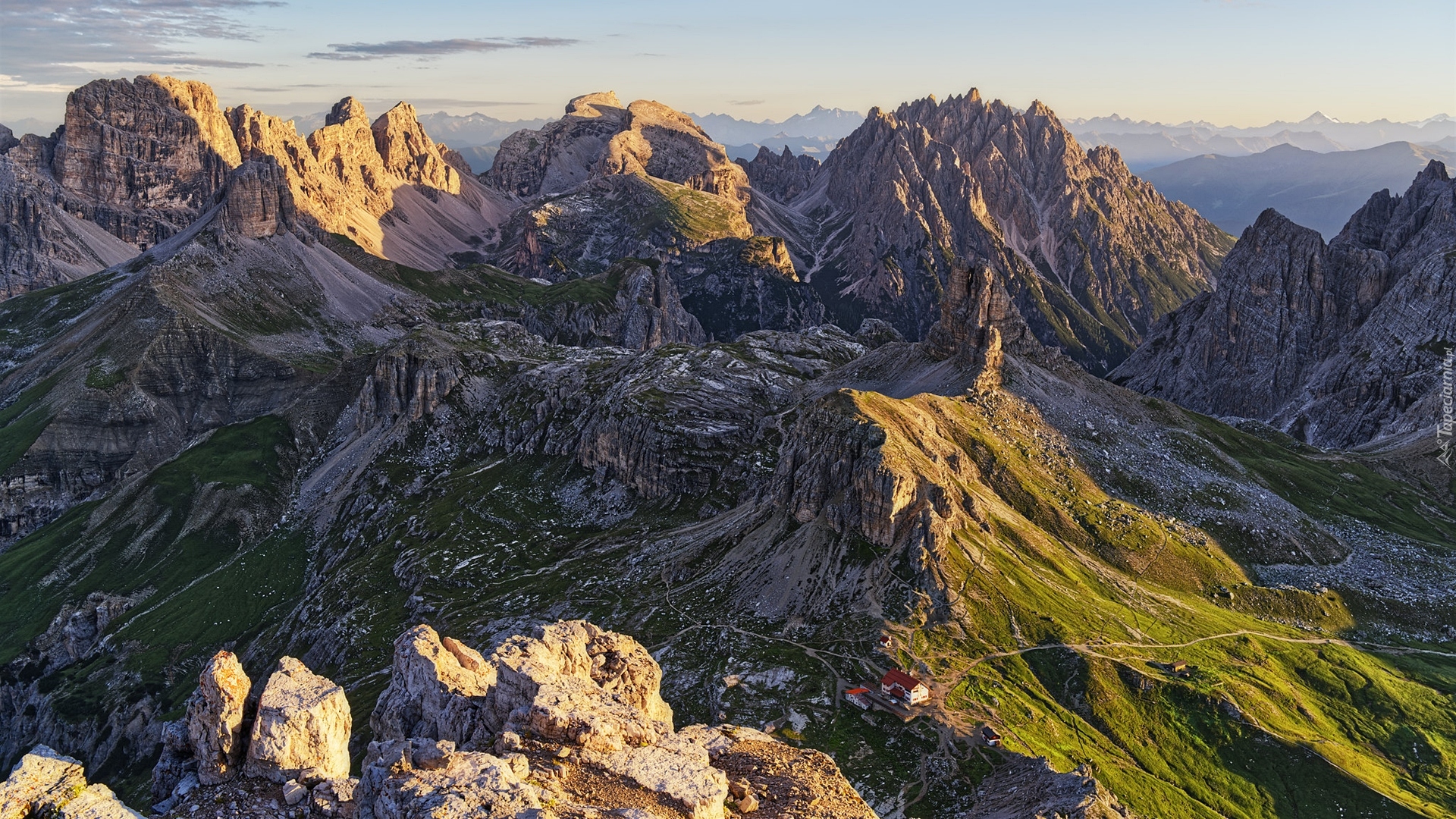 Góry, Dolomity, Szczyty, Włochy