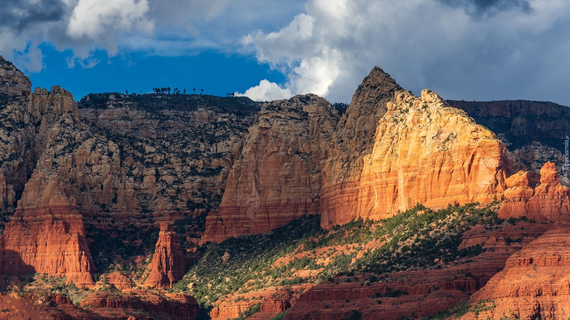 Skały, Sedona, Arizona, Stany Zjednoczone