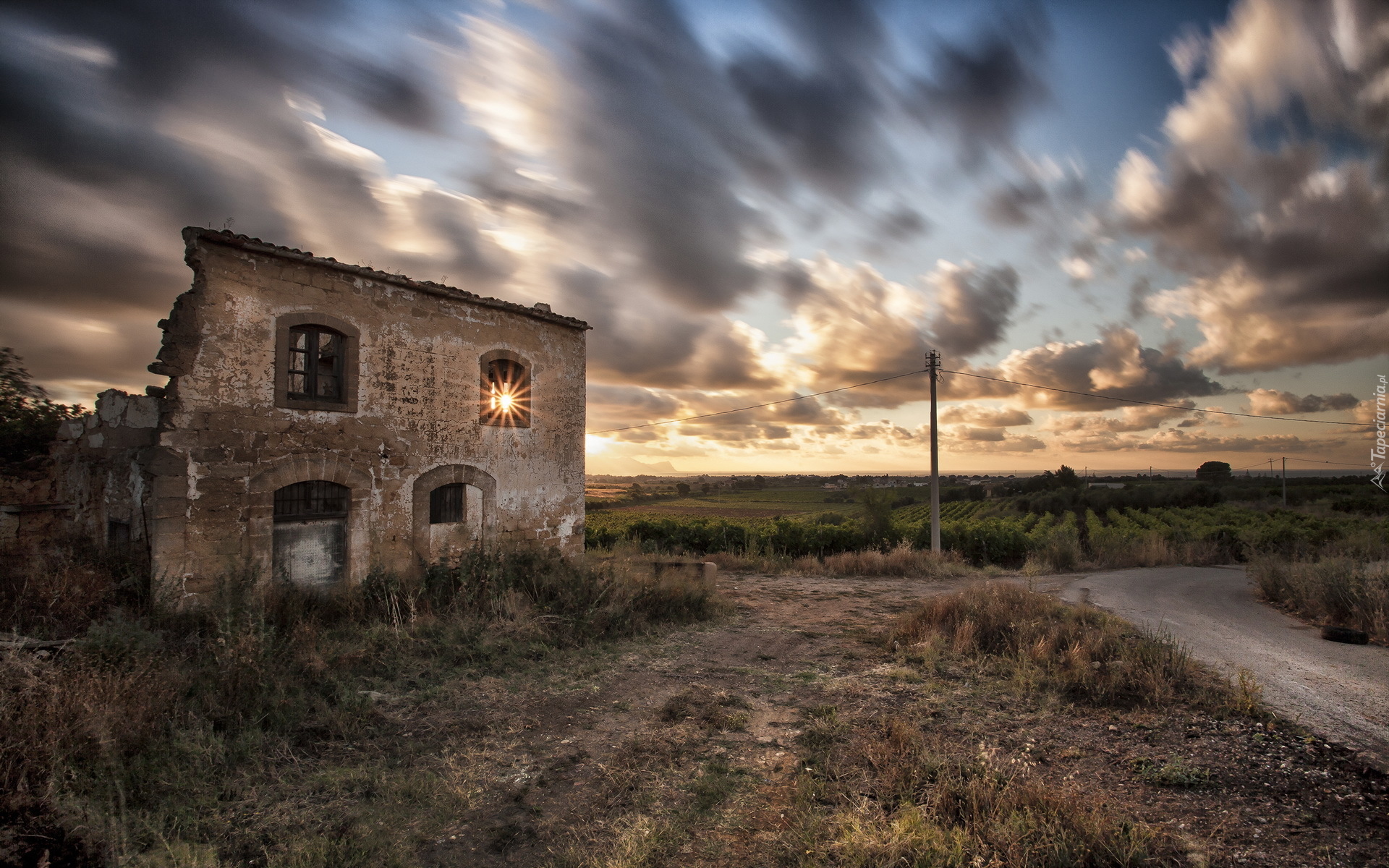 Abandoned village