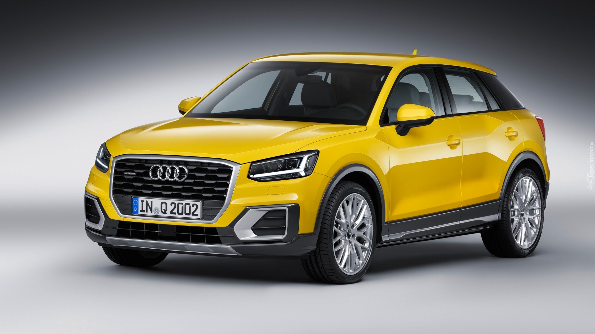 Żółte, Audi Q2, 2016