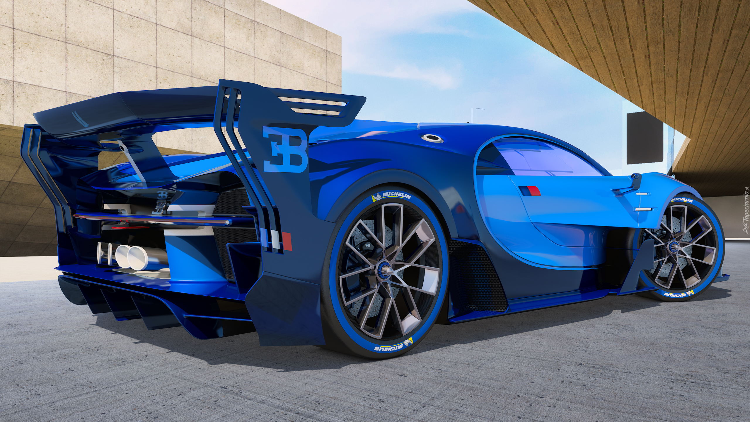 Samochód, Bugatti Vision Gran Turismo, 2015