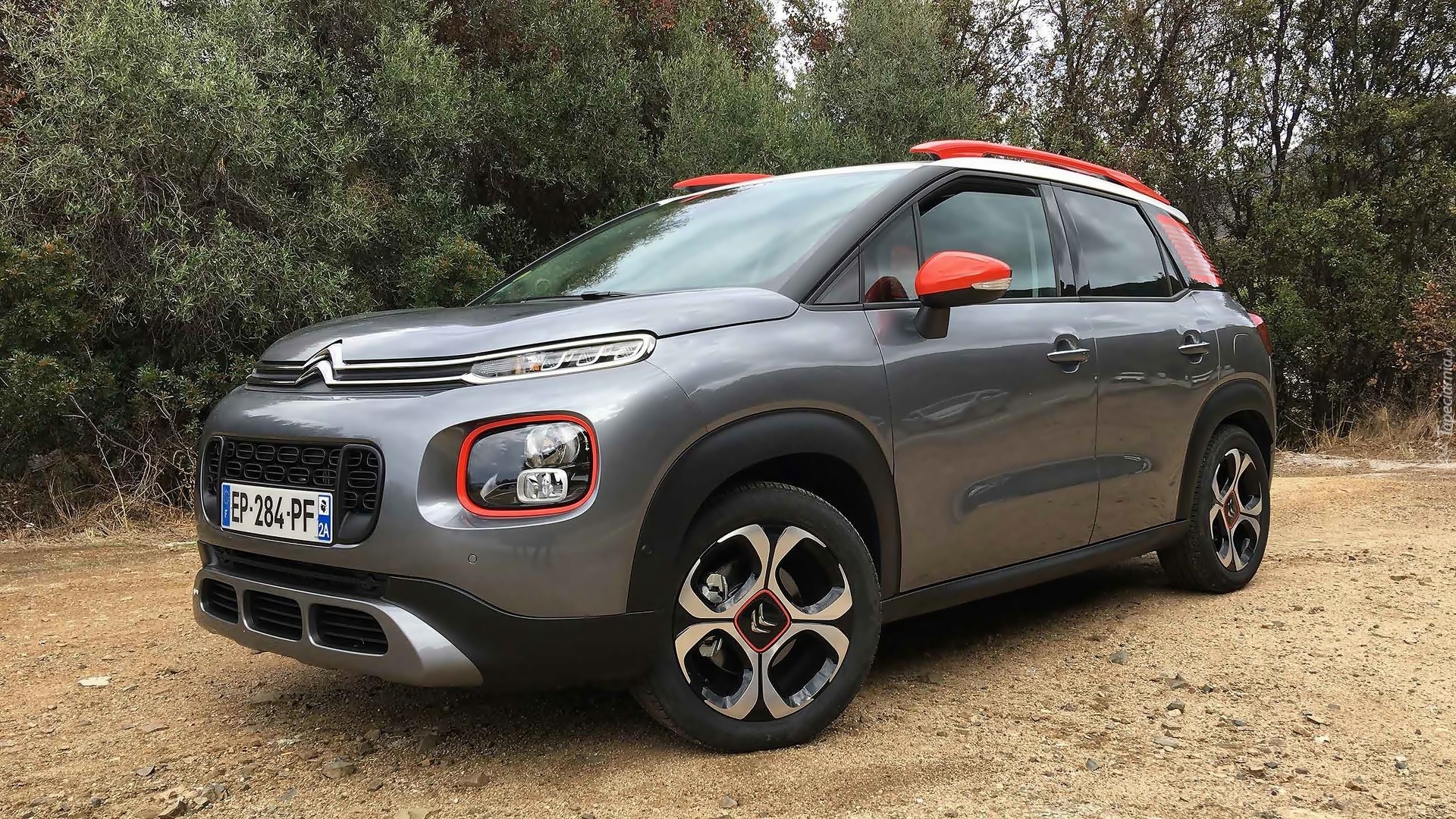 Szary, Citroen C3 Aircross, 2017