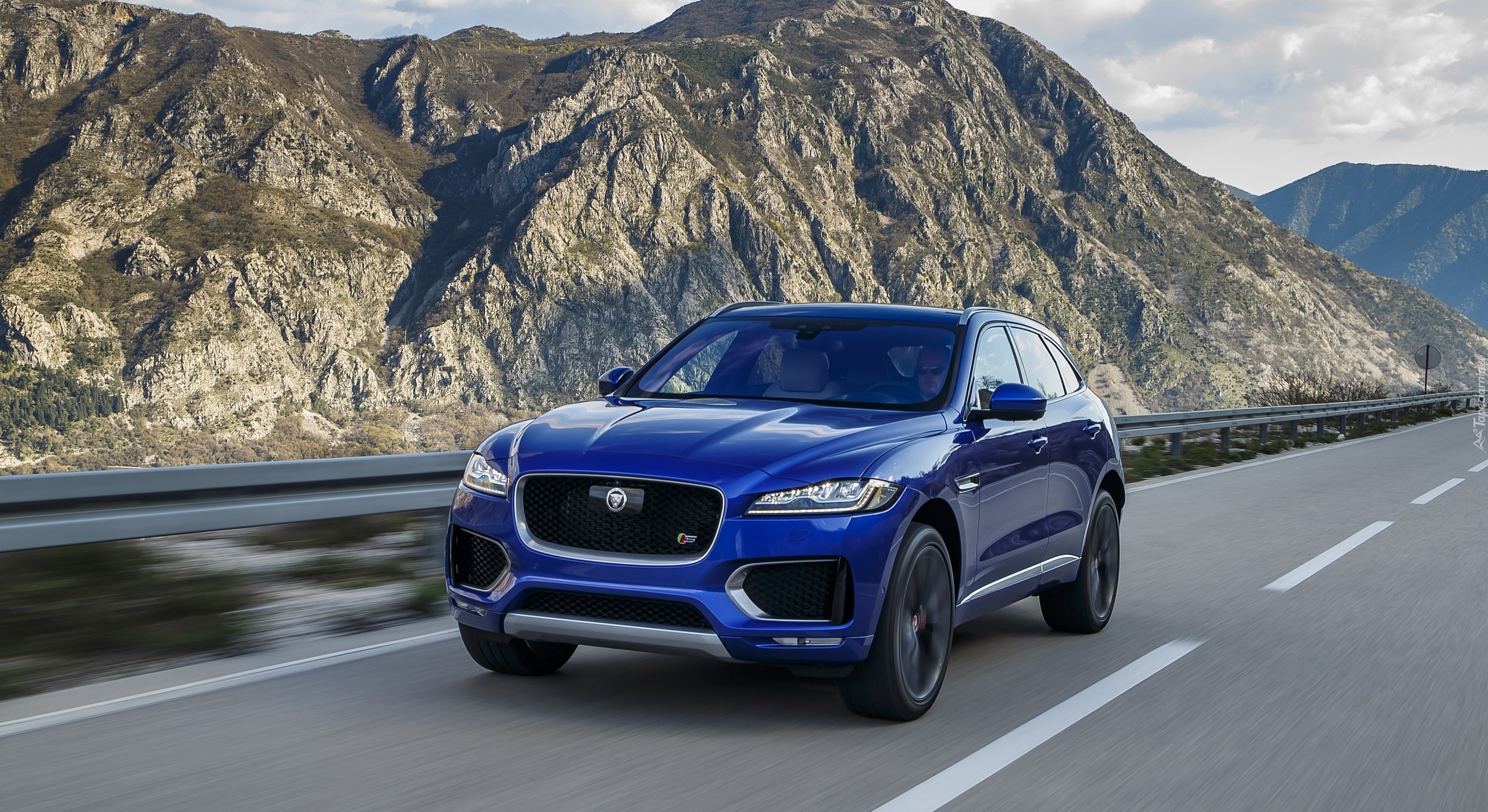 Jaguar F-Pace S, 2016, Góry, Droga