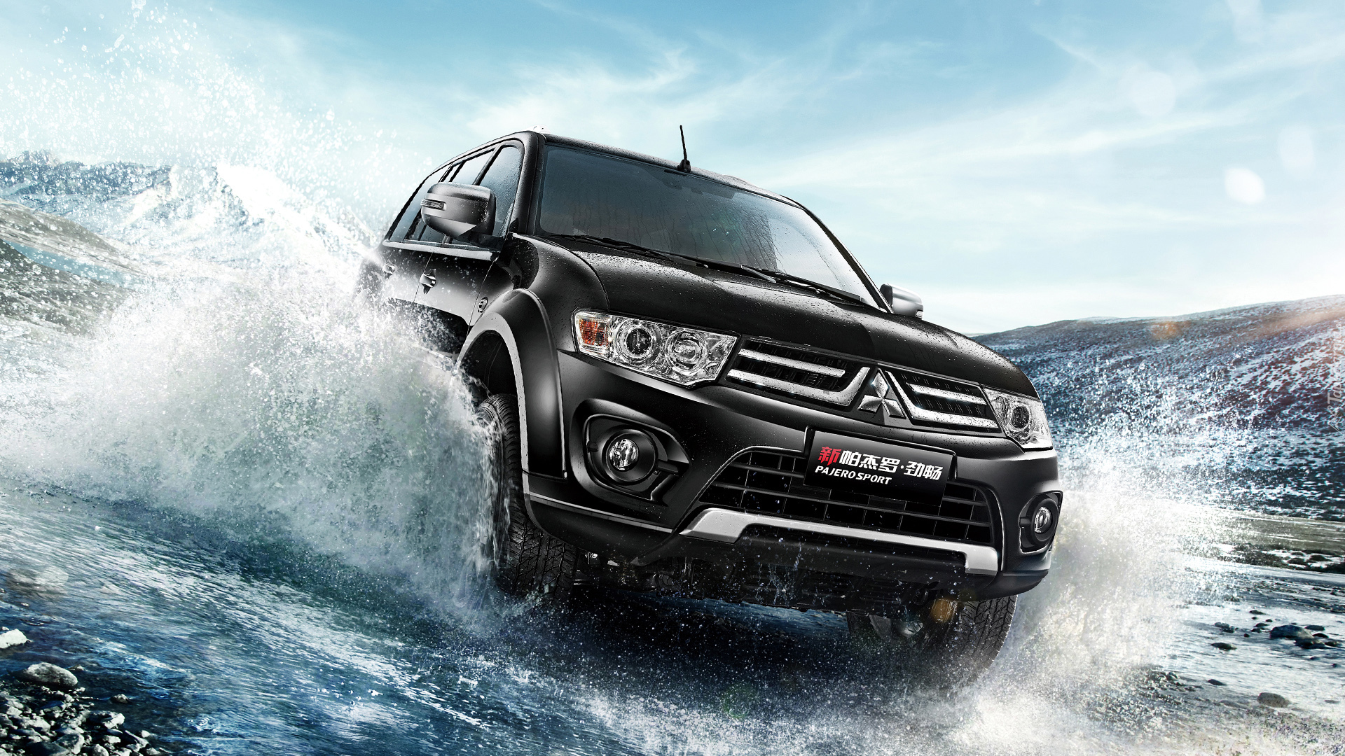 Mitsubishi Pajero, 2018, Woda