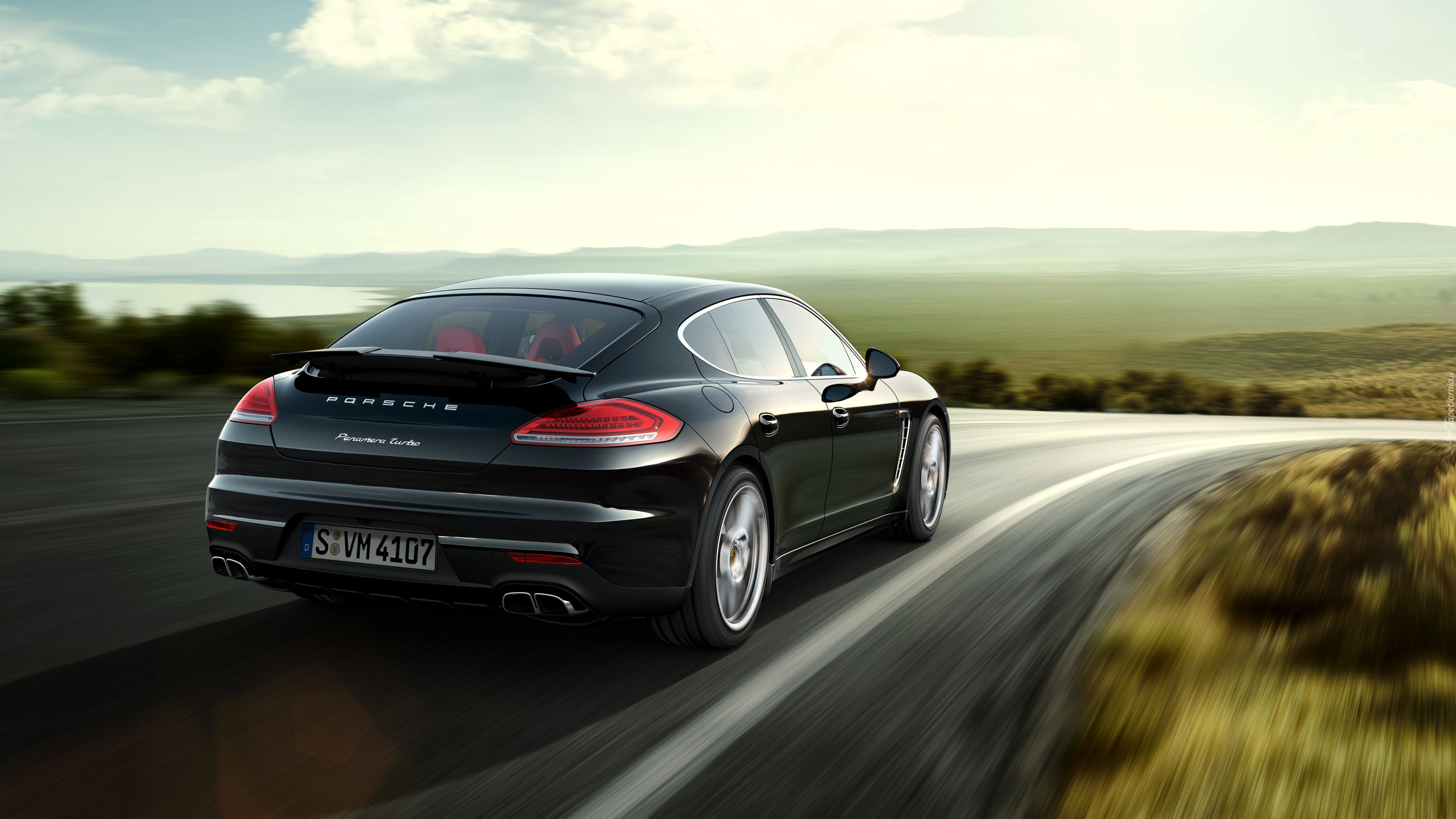 Porsche Panamera Turbo, 2014, Droga