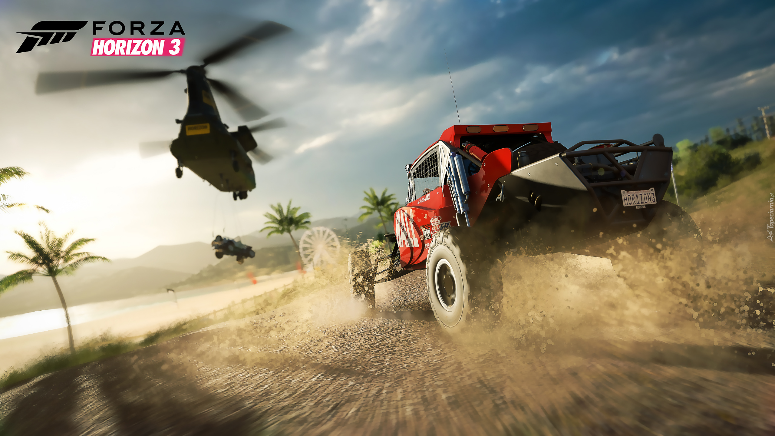 Forza Horizon 3, Samochód, Terenowy, Helikopter