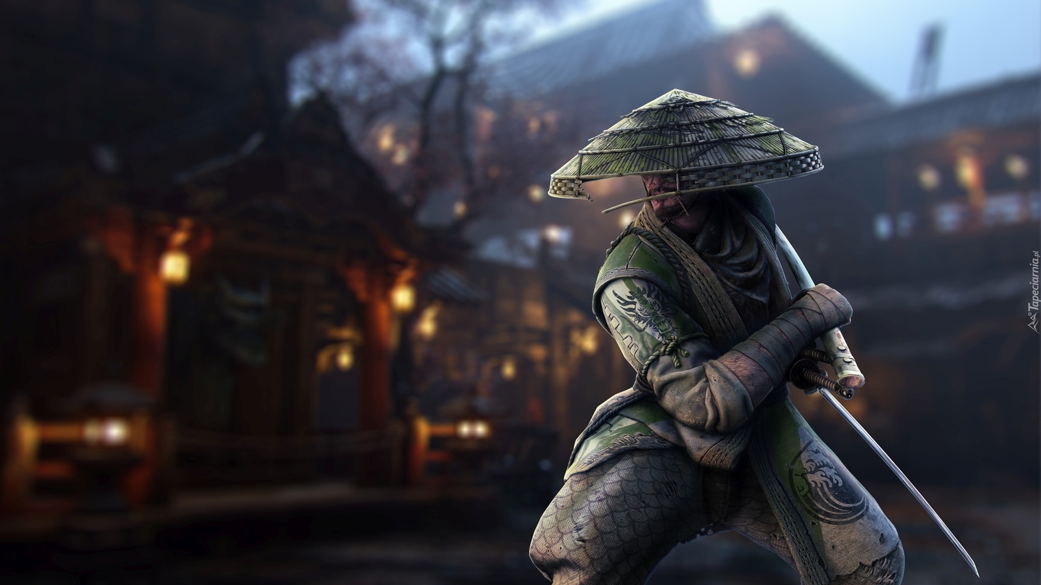 Gra, For honor, Samuraj Aramusha, Katana, Kimono