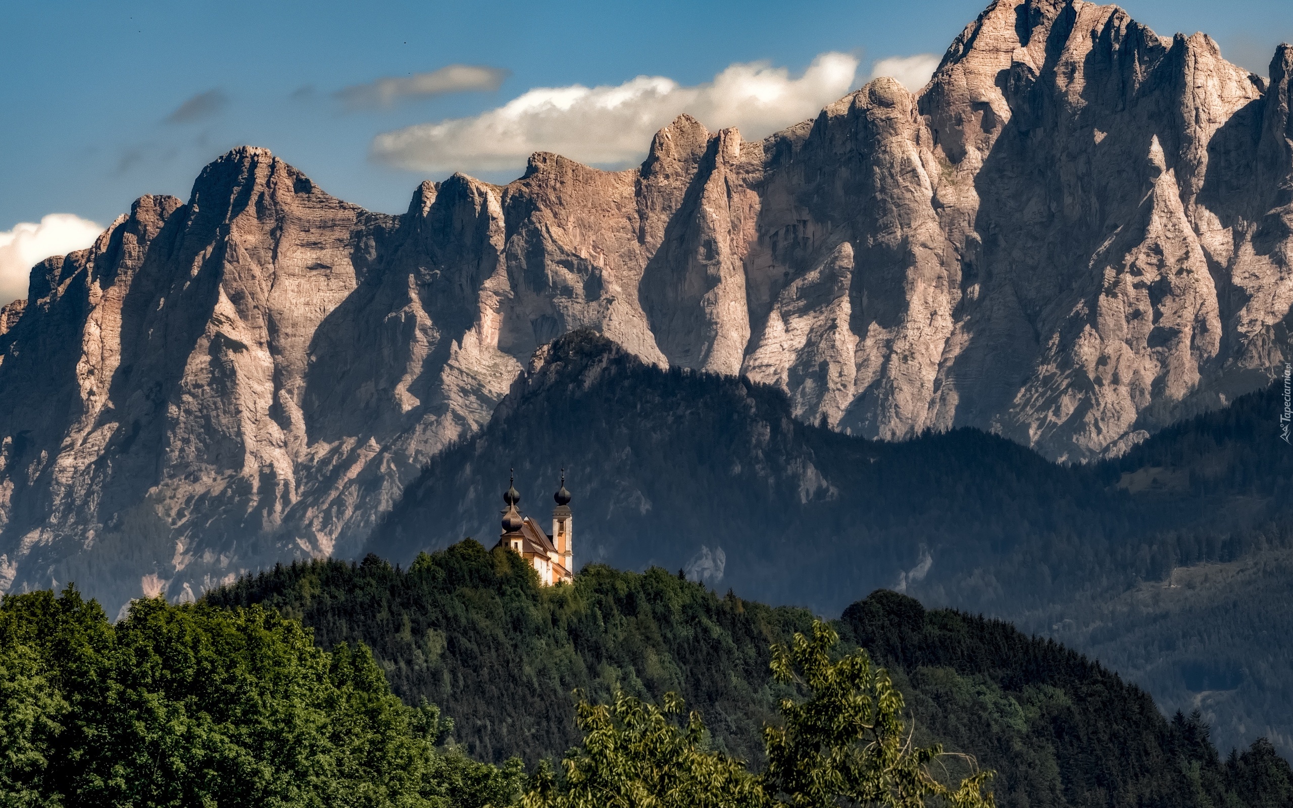 Góry, Lasy, Sanktuarium Frauenberg, Austria